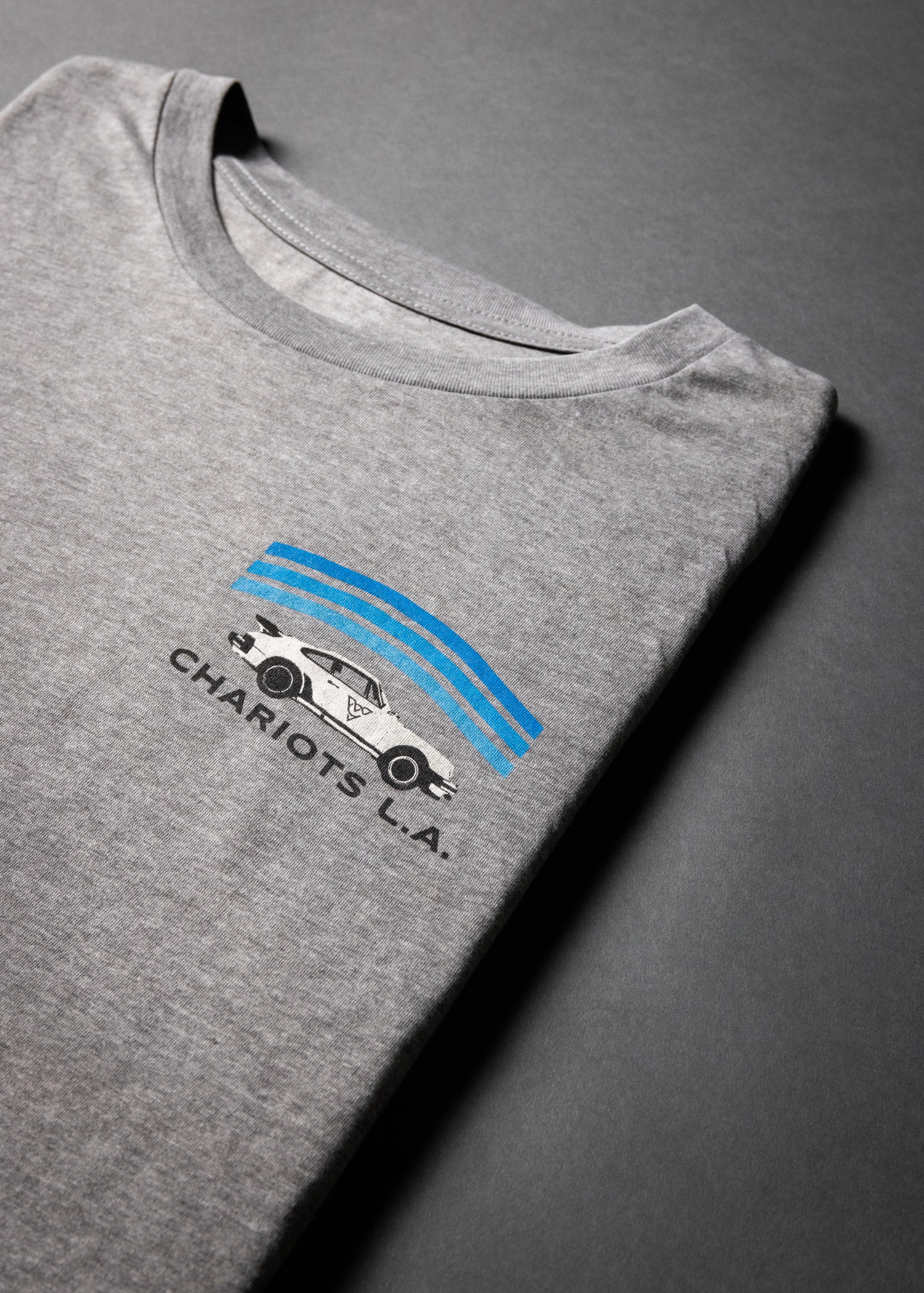 WHALE TAIL WOMENS BOYFRIEND TEE (Carbon Grey)