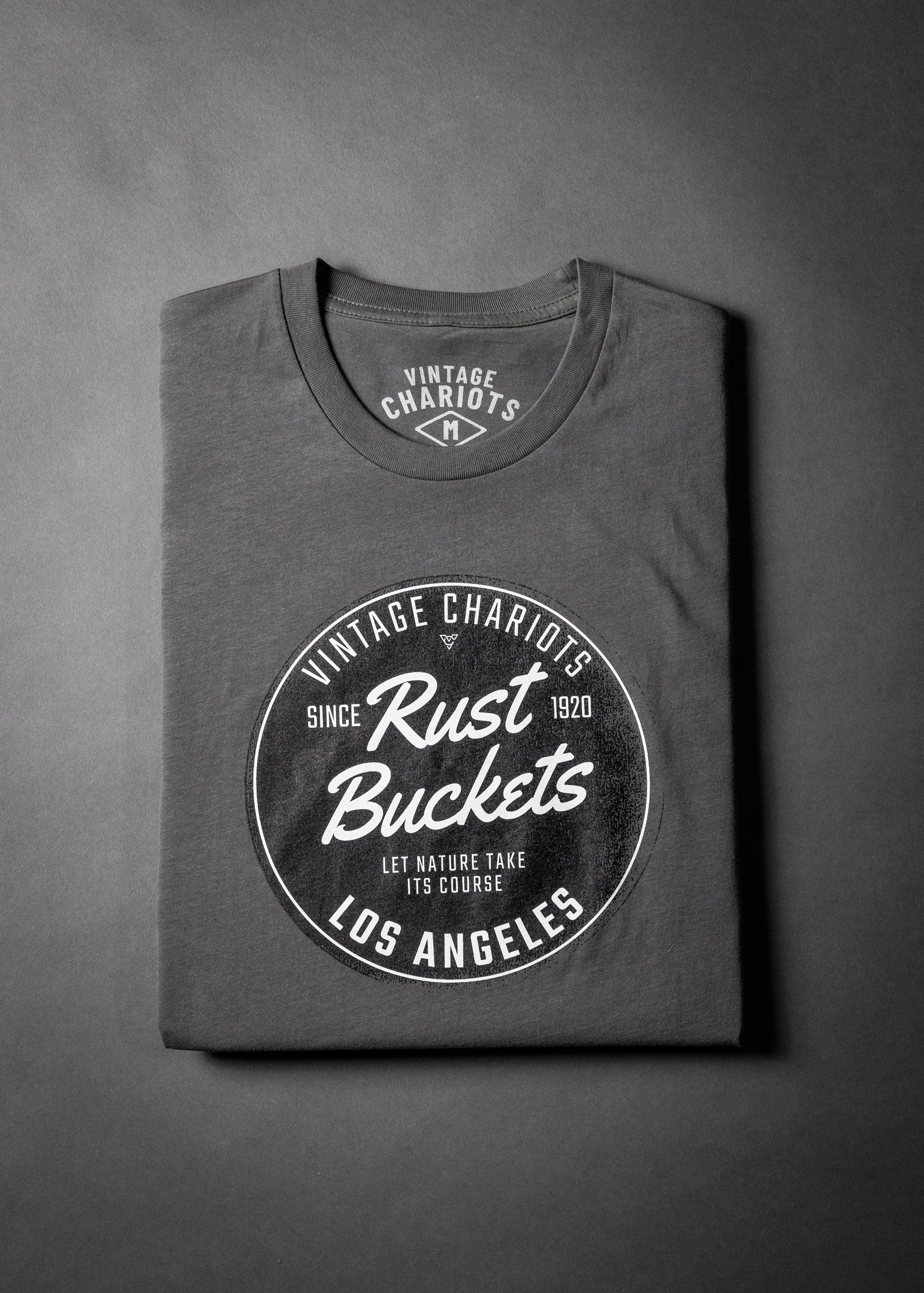 RUST BUCKETS TEE (Cool Grey)