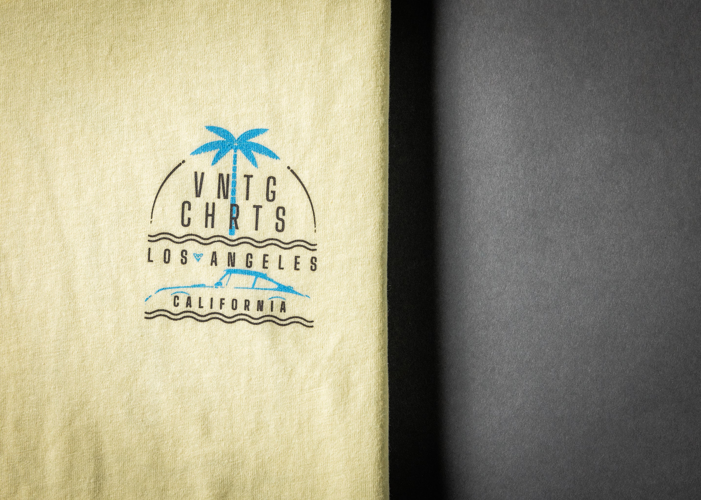 VC PALMS TEE (Chartreuse)