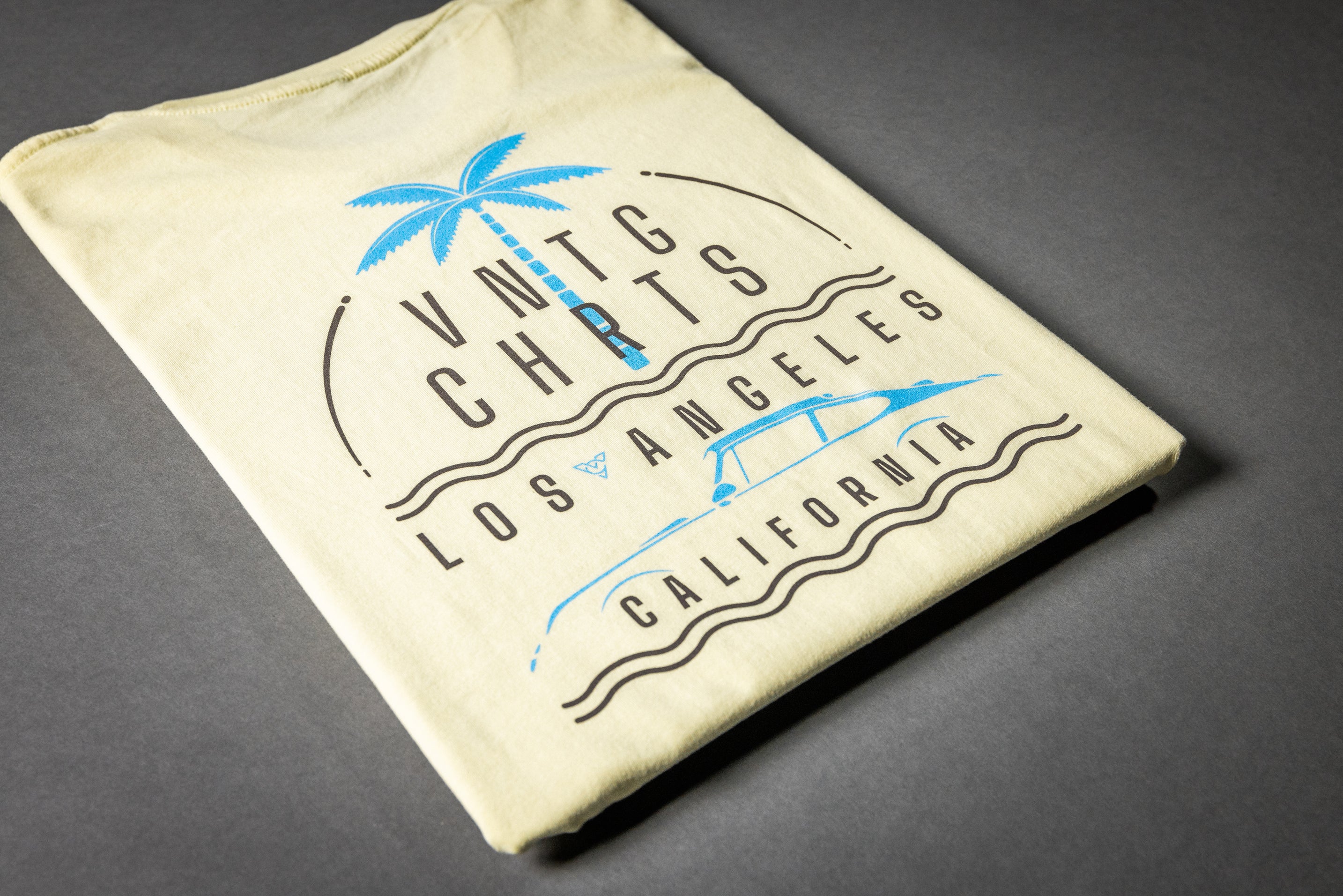 VC PALMS TEE (Chartreuse)