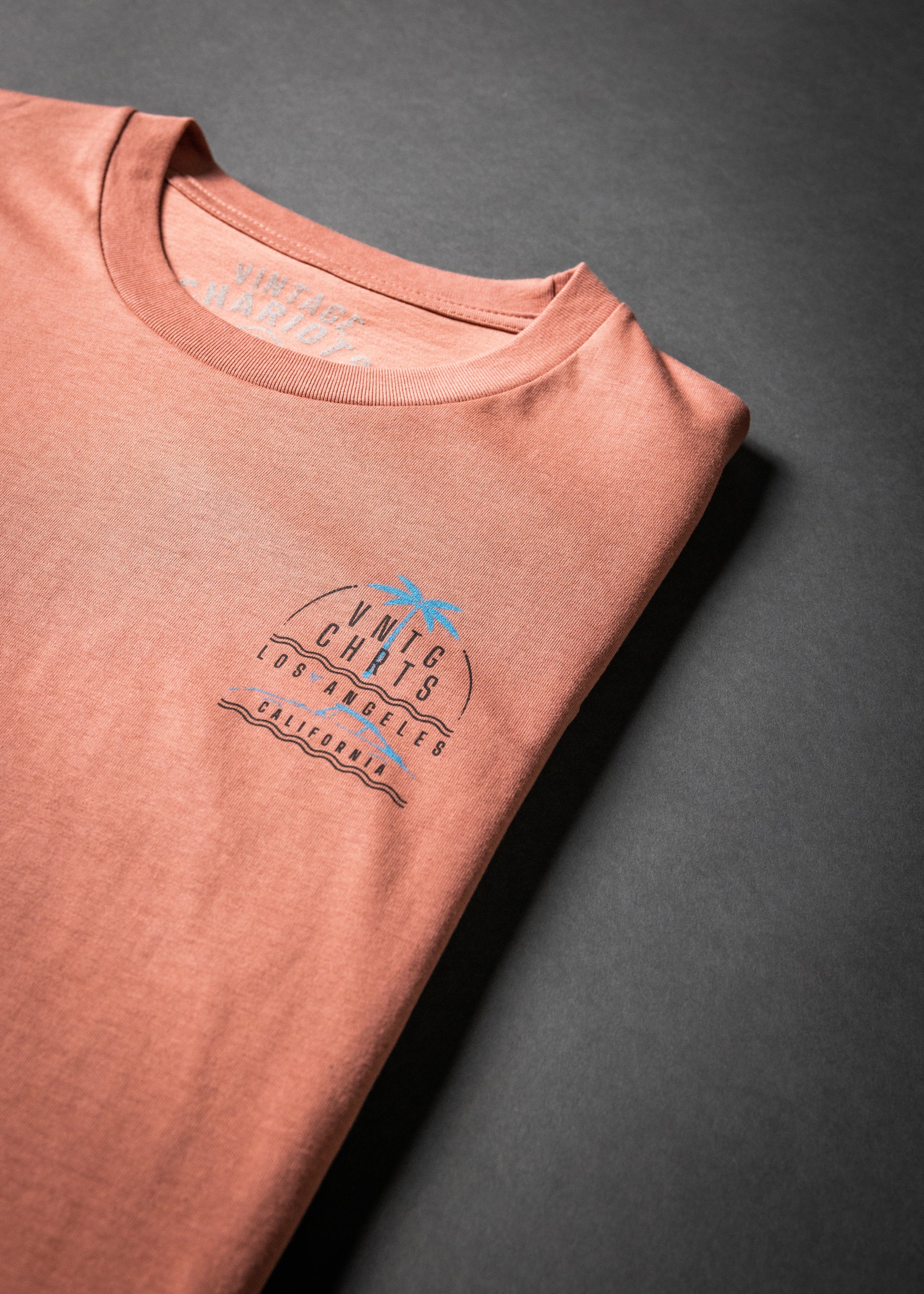 VC PALMS TEE (Dusty Rose)