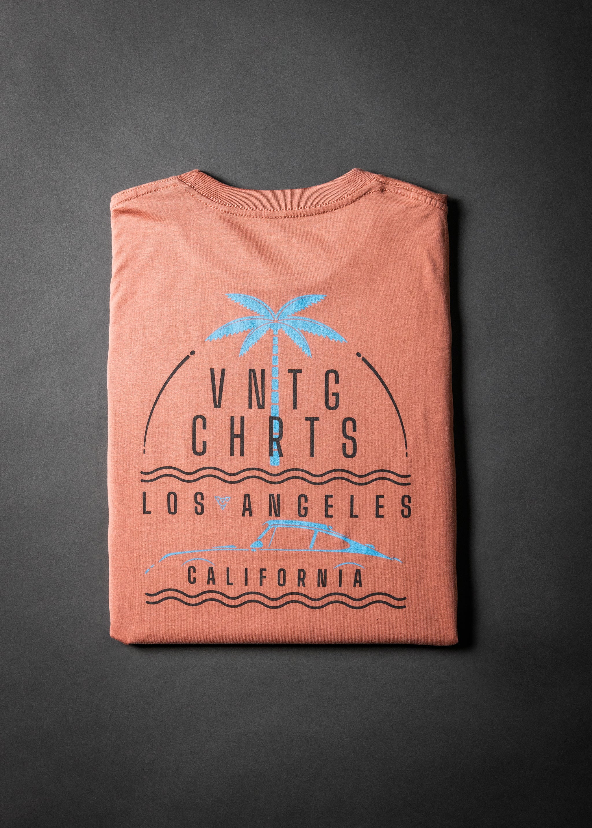 VC PALMS TEE (Dusty Rose)