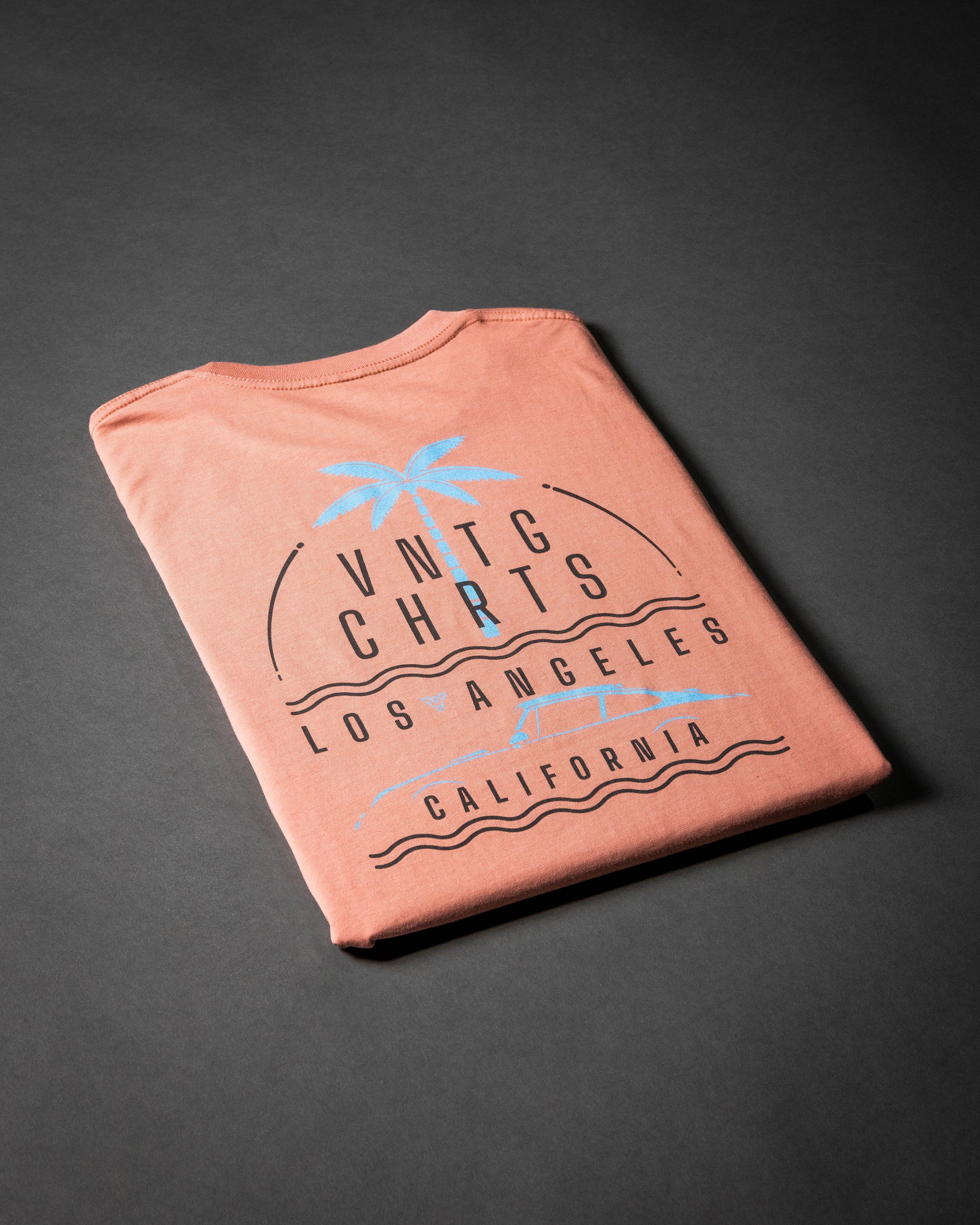 VC PALMS TEE (Dusty Rose)