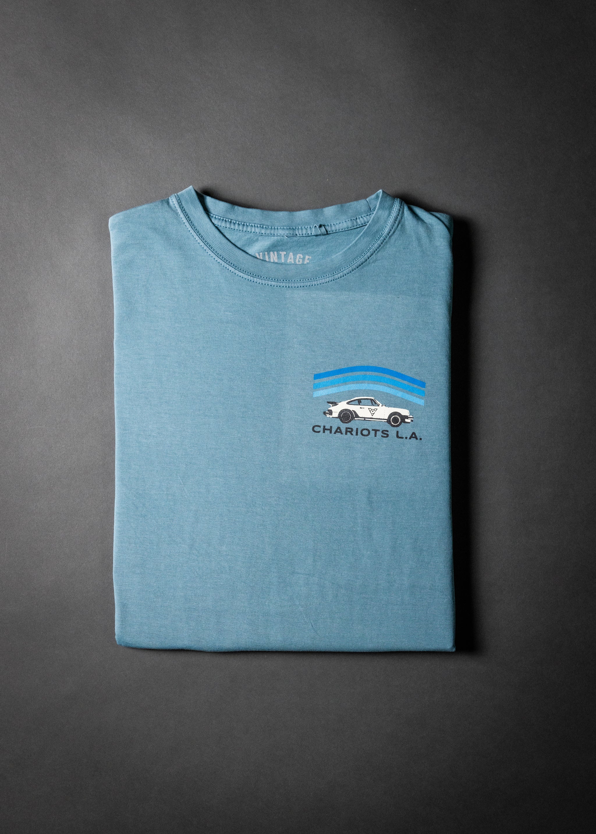 WHALE TAIL TEE (Dusty Teal)