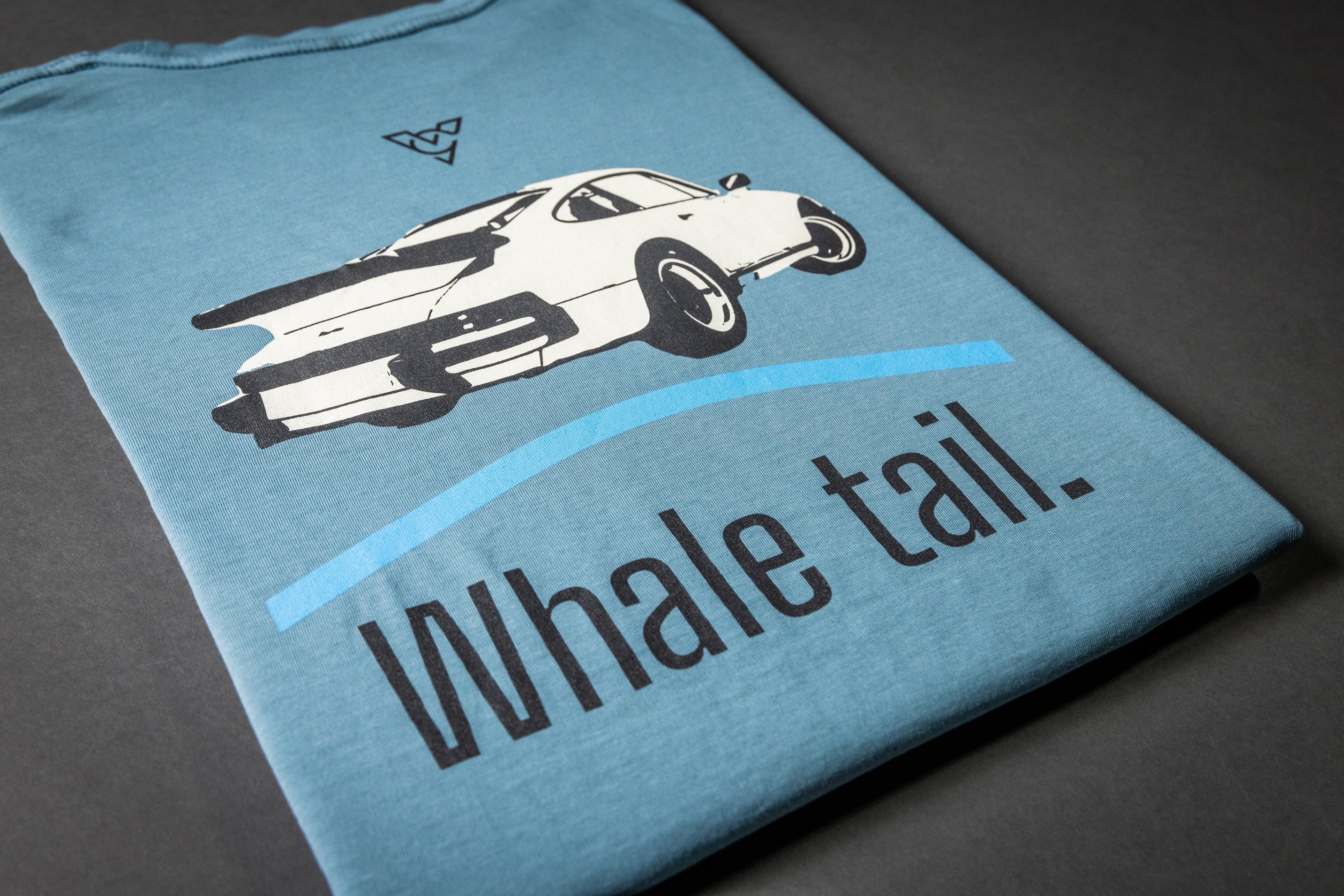 WHALE TAIL TEE (Dusty Teal)