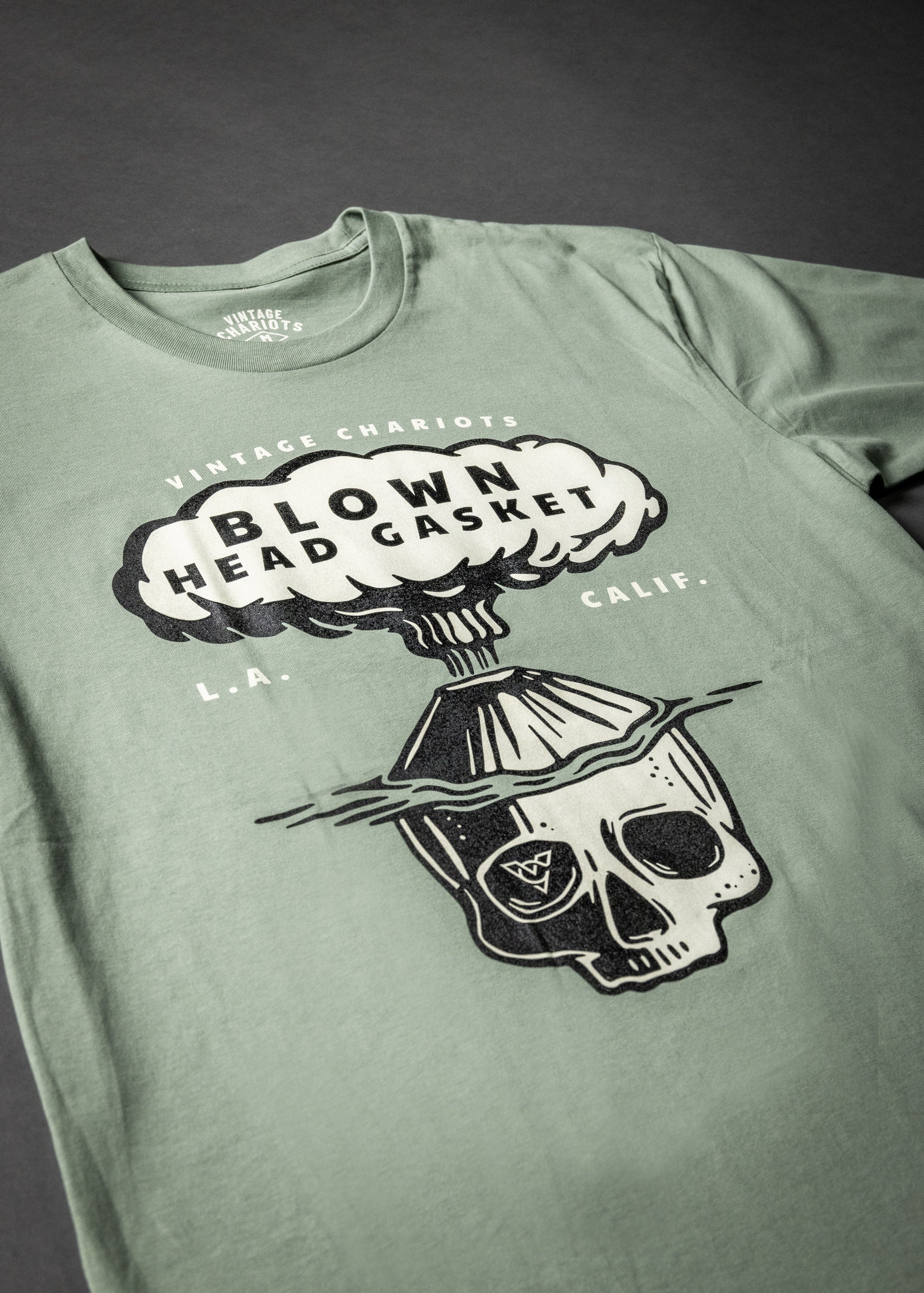 BLOWN HEAD GASKET TEE (Artichoke)