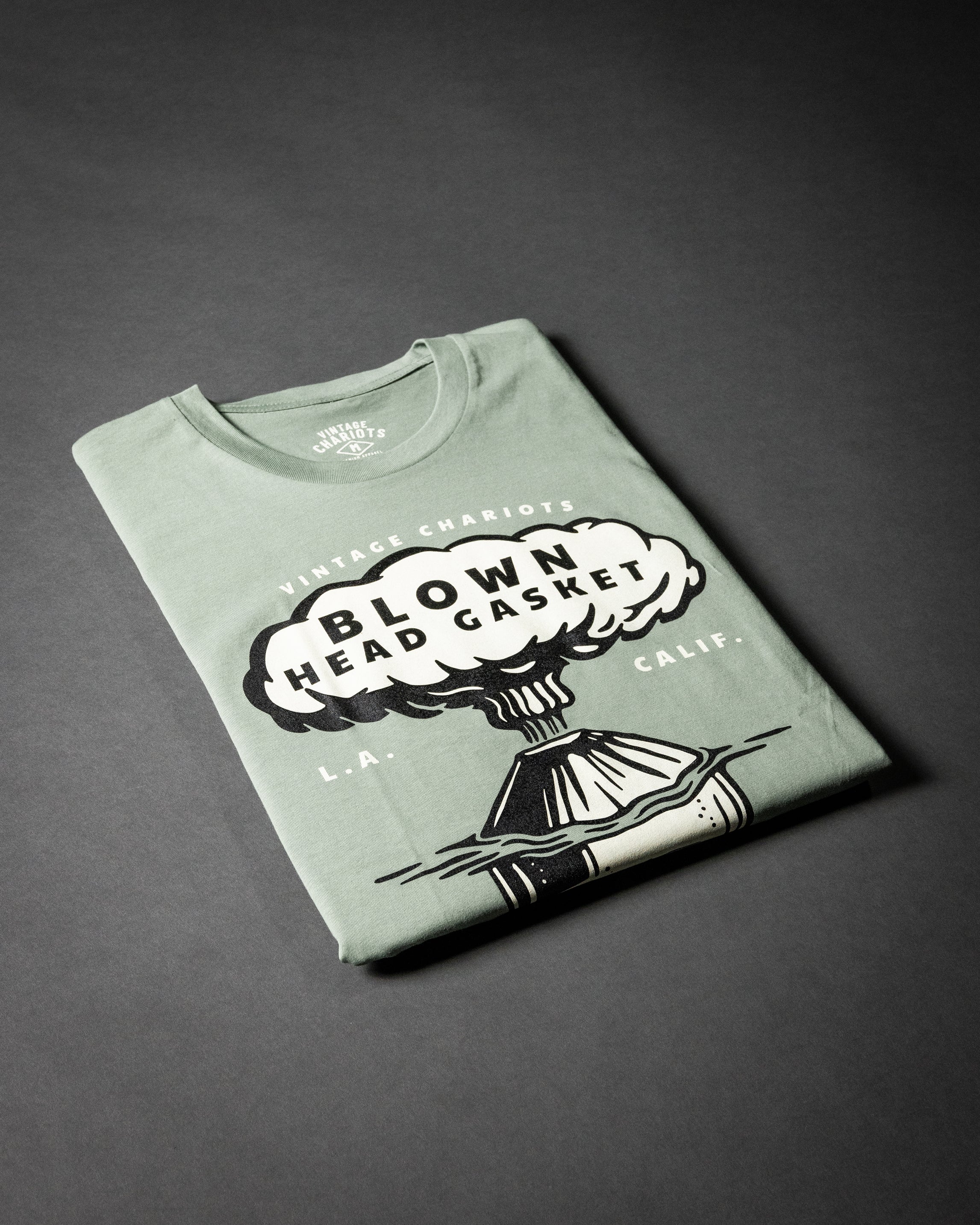 BLOWN HEAD GASKET TEE (Artichoke)