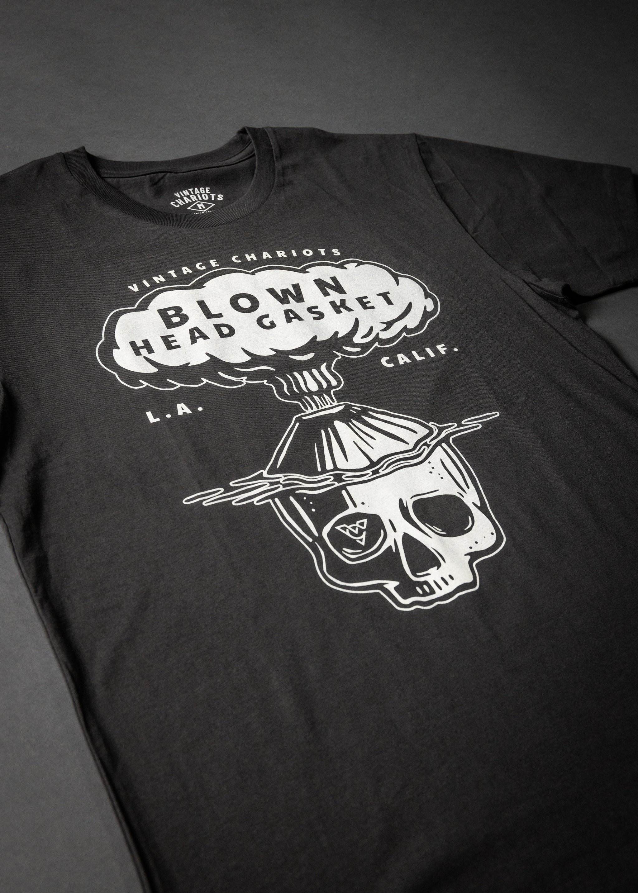 BLOWN HEAD GASKET TEE (Vintage Black)