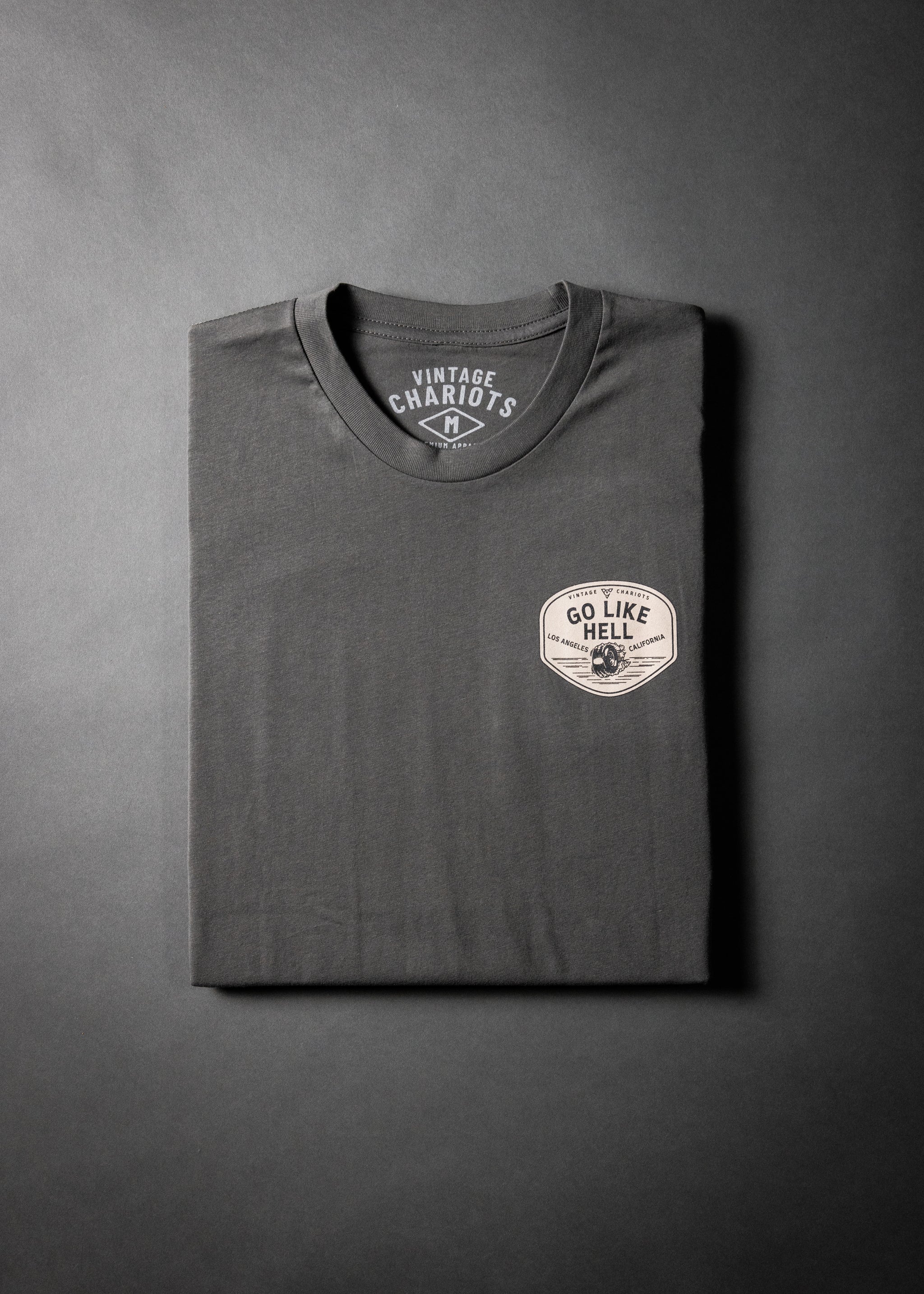 GO LIKE HELL TEE (Cool Grey)