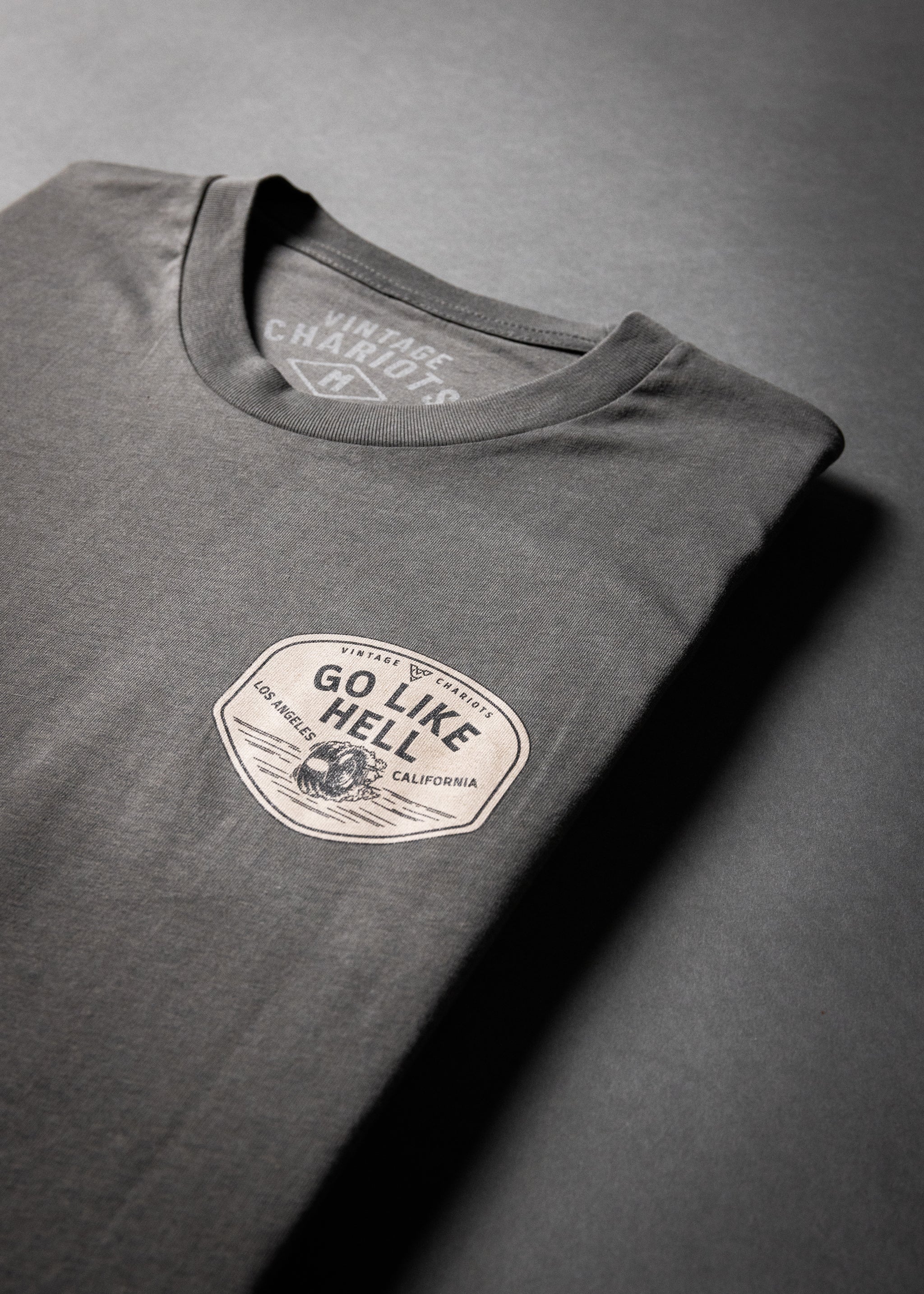 GO LIKE HELL TEE (Cool Grey)