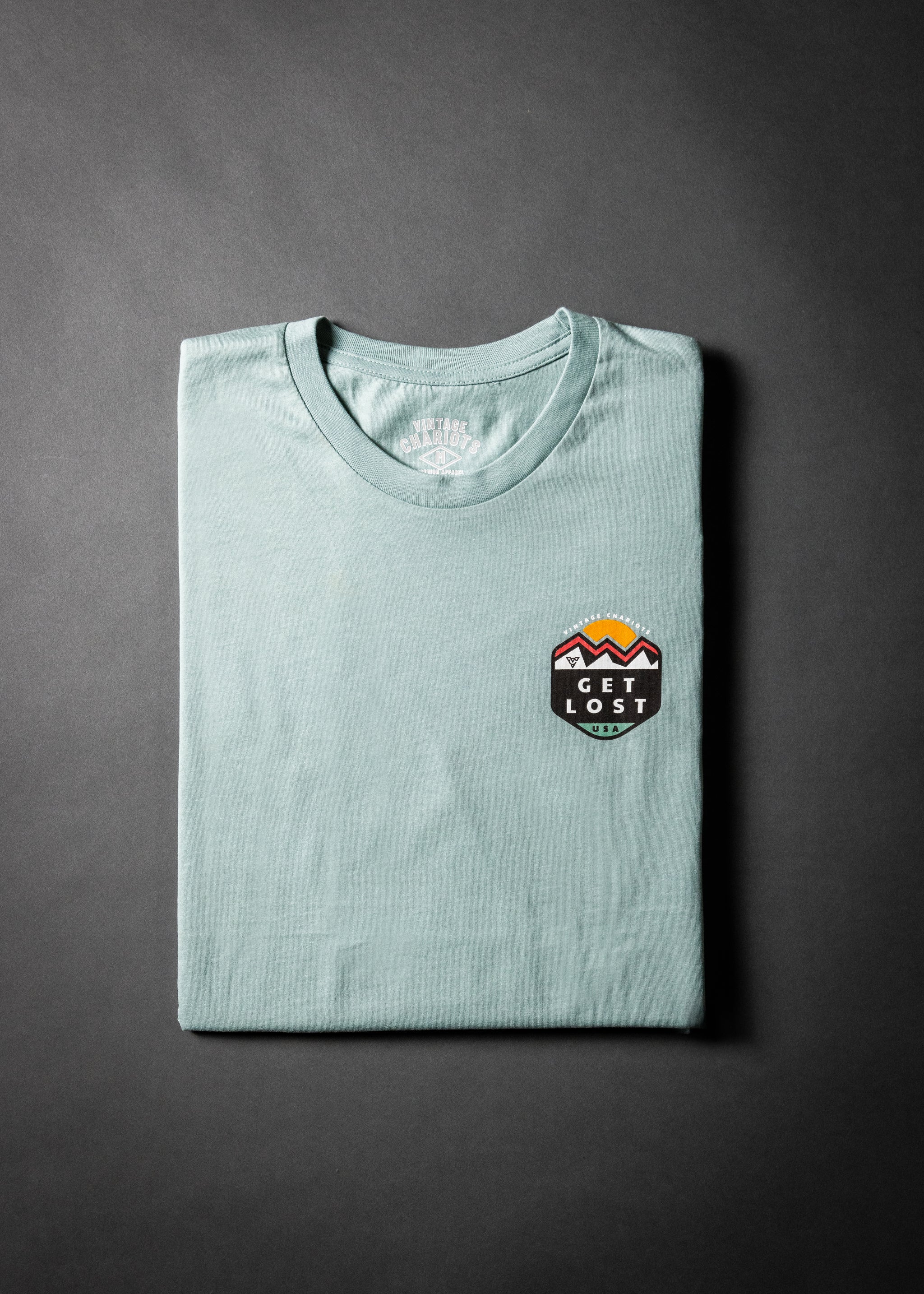 GET LOST TEE (Seafoam)