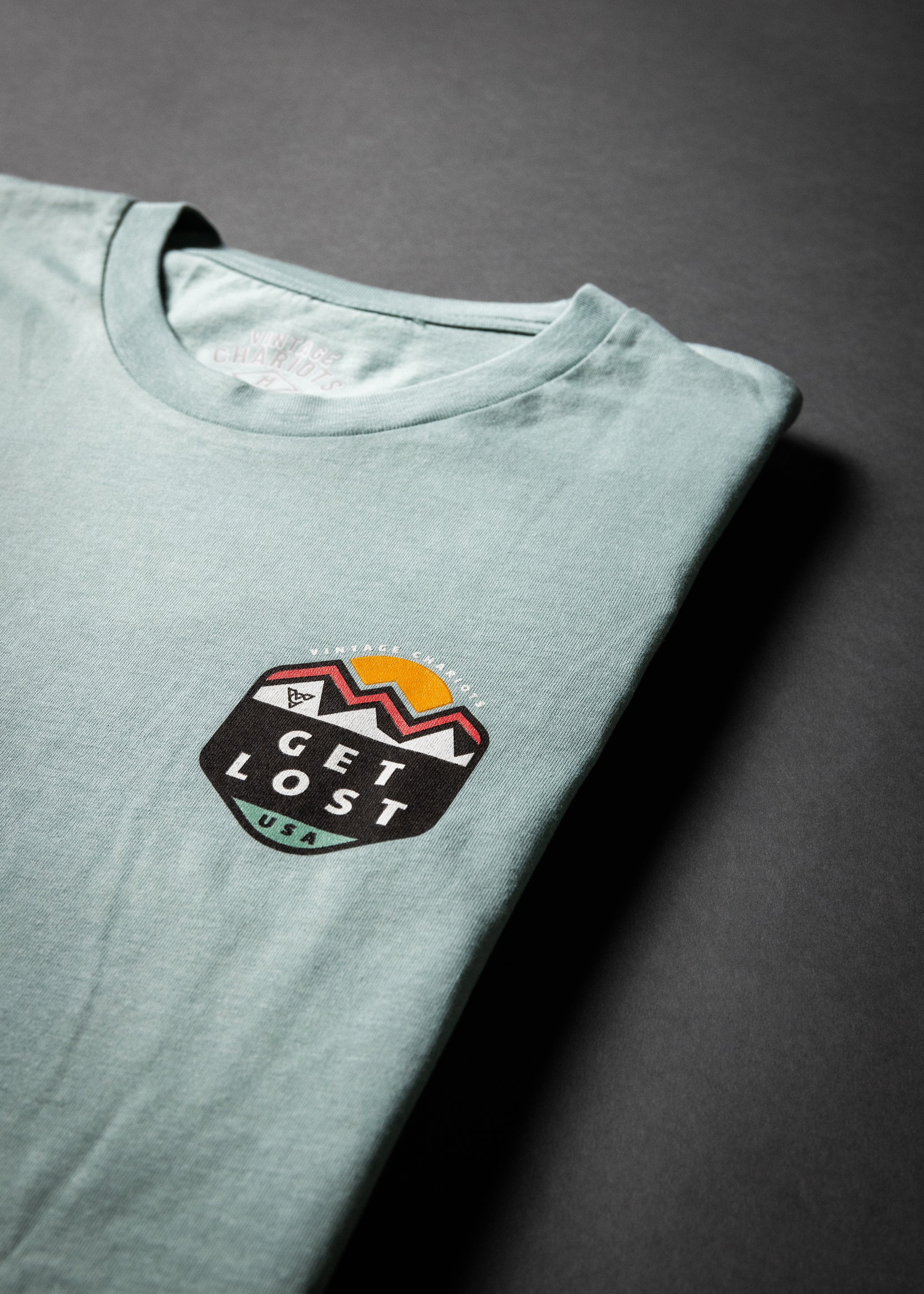 GET LOST TEE (Seafoam)