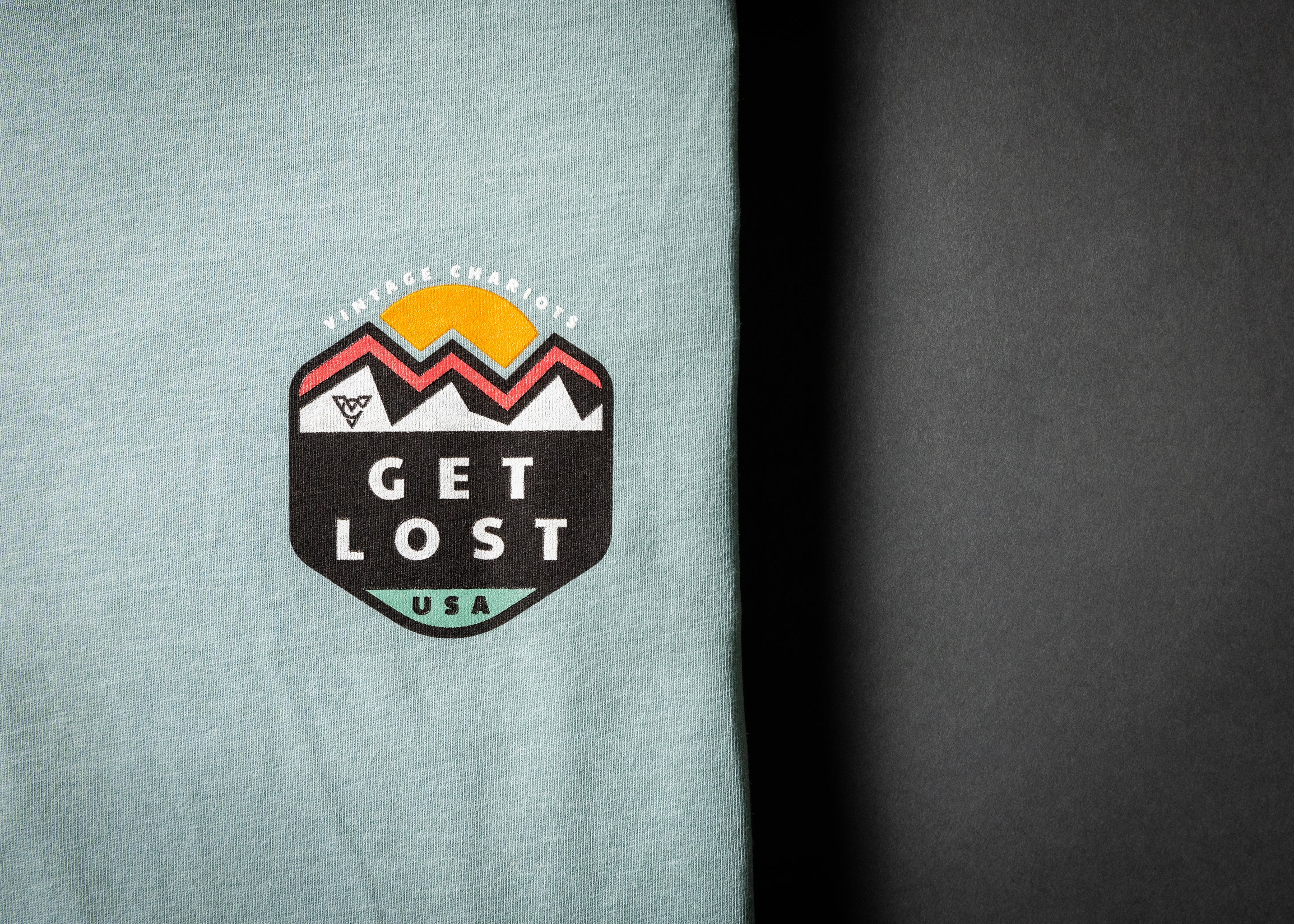 GET LOST TEE (Seafoam)
