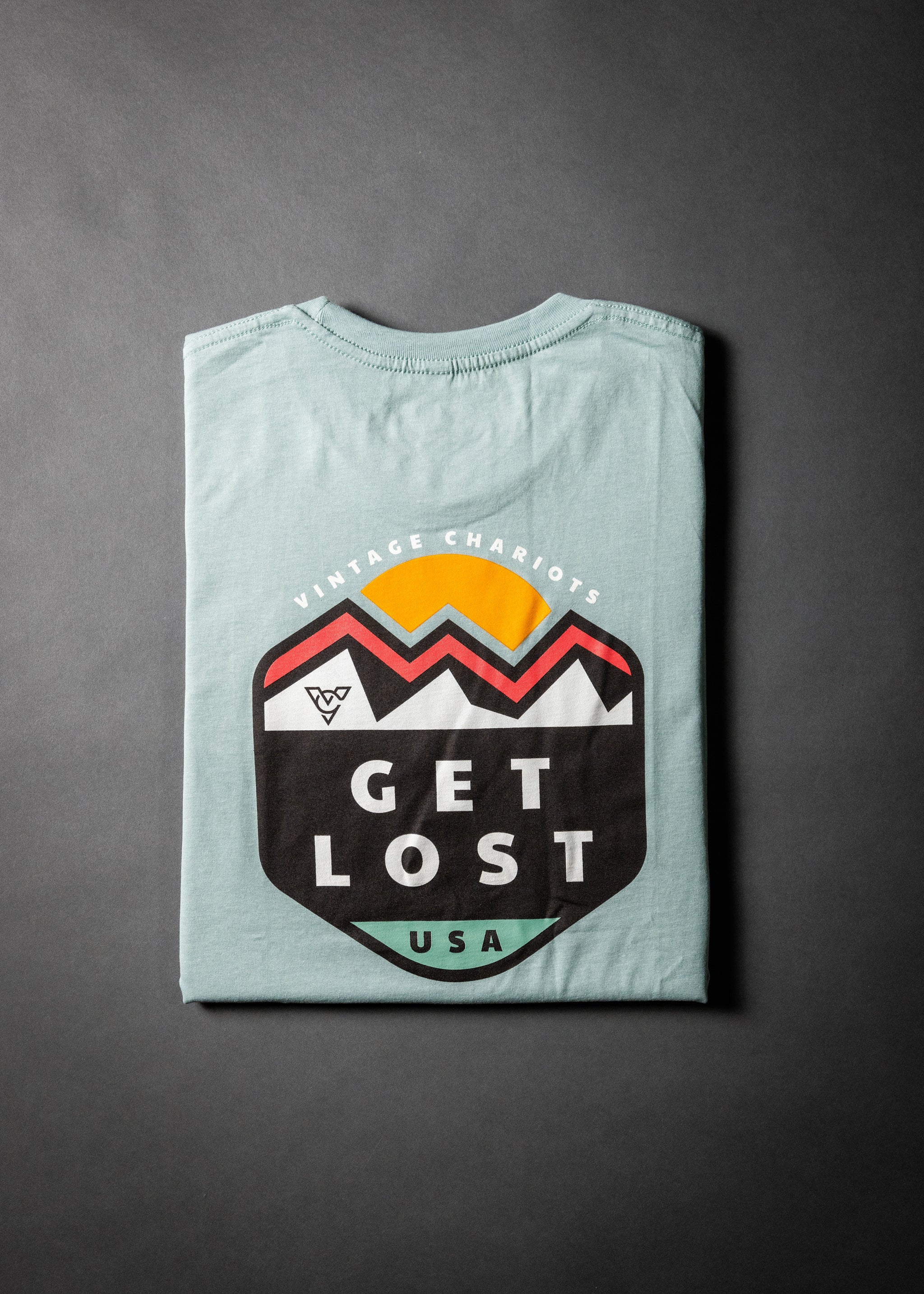 GET LOST TEE (Seafoam)