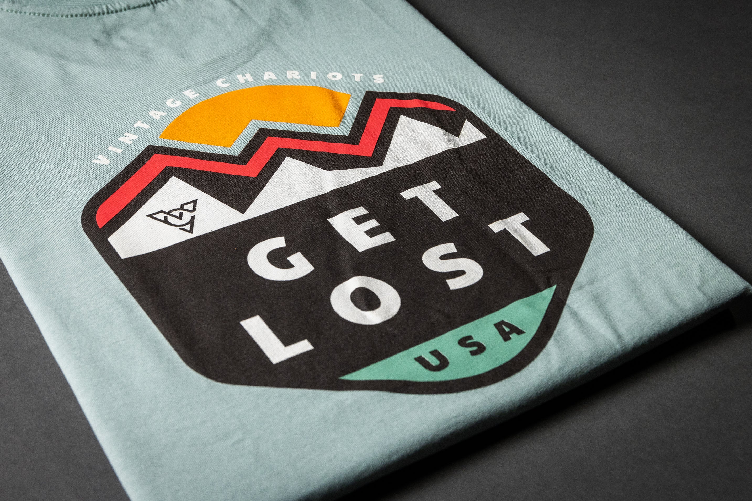 GET LOST TEE (Seafoam)