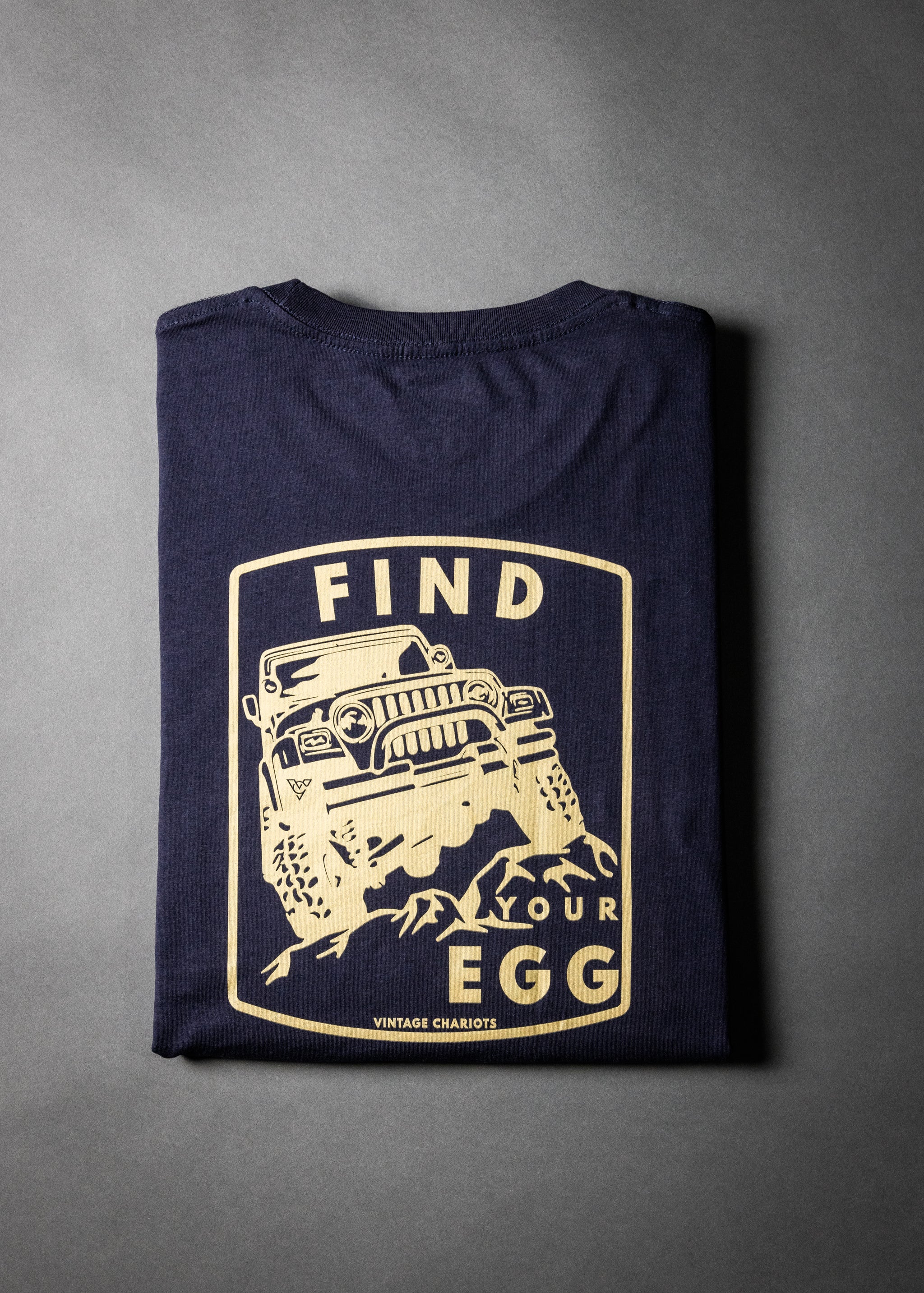 FIND YOUR EGG TEE (Navy)