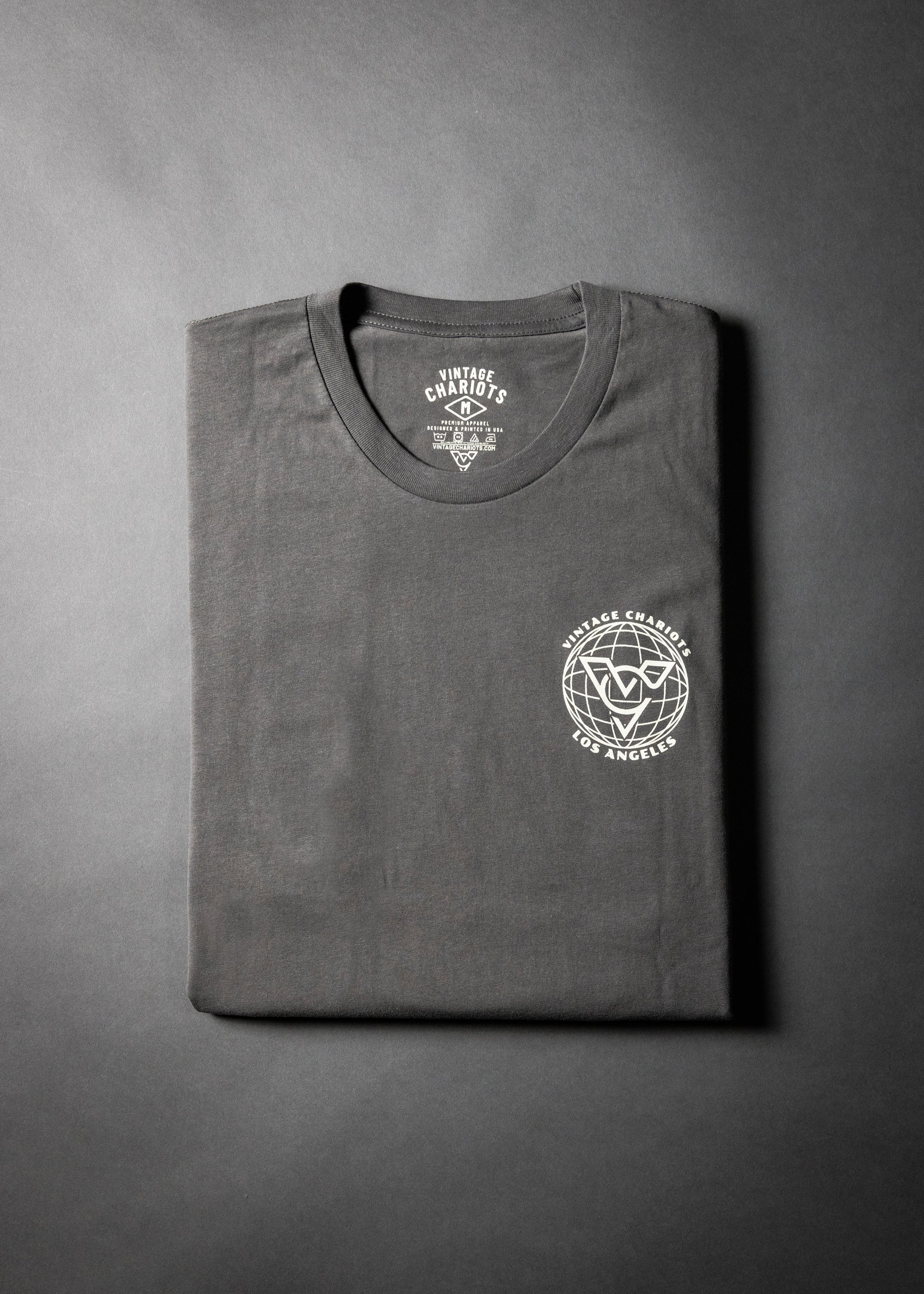COBRA RACING TEE (Cool Grey)