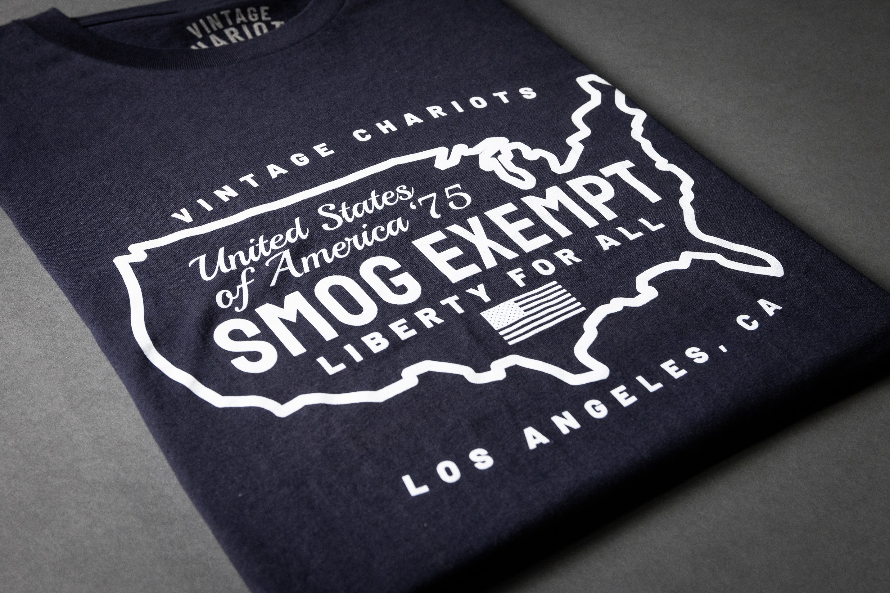 SMOG EXEMPT TEE (Navy)