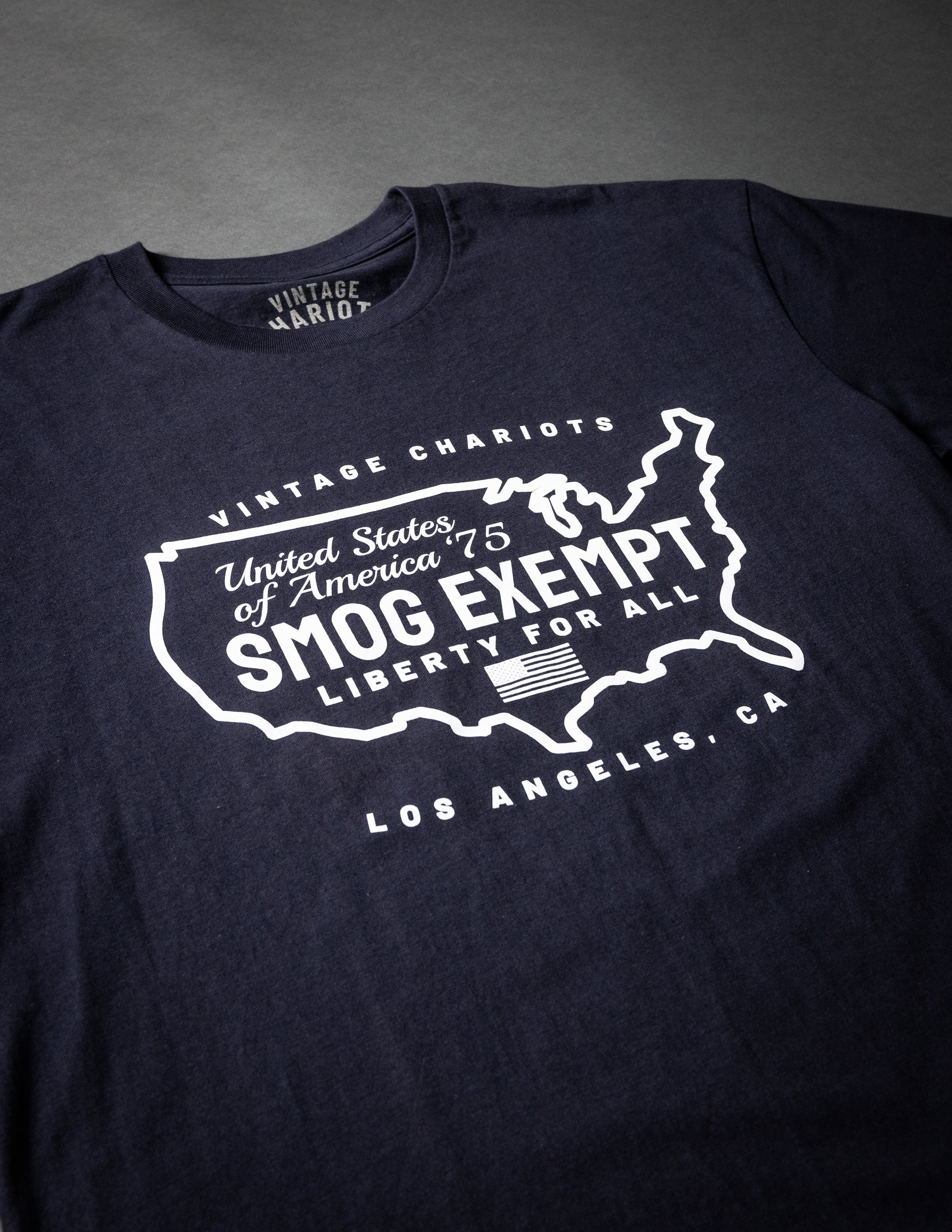 SMOG EXEMPT TEE (Navy)