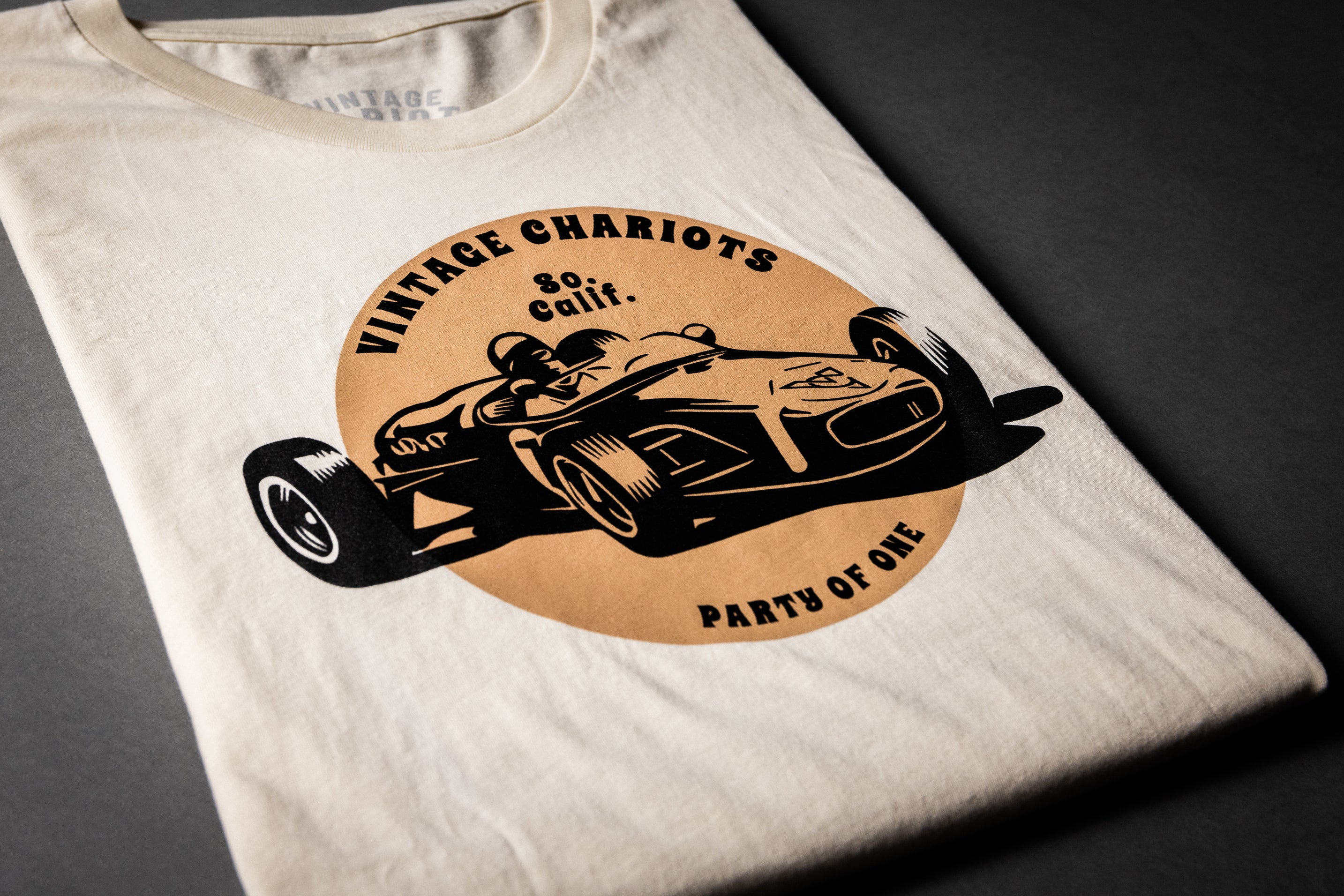 PARTY OF ONE TEE (Vintage White)