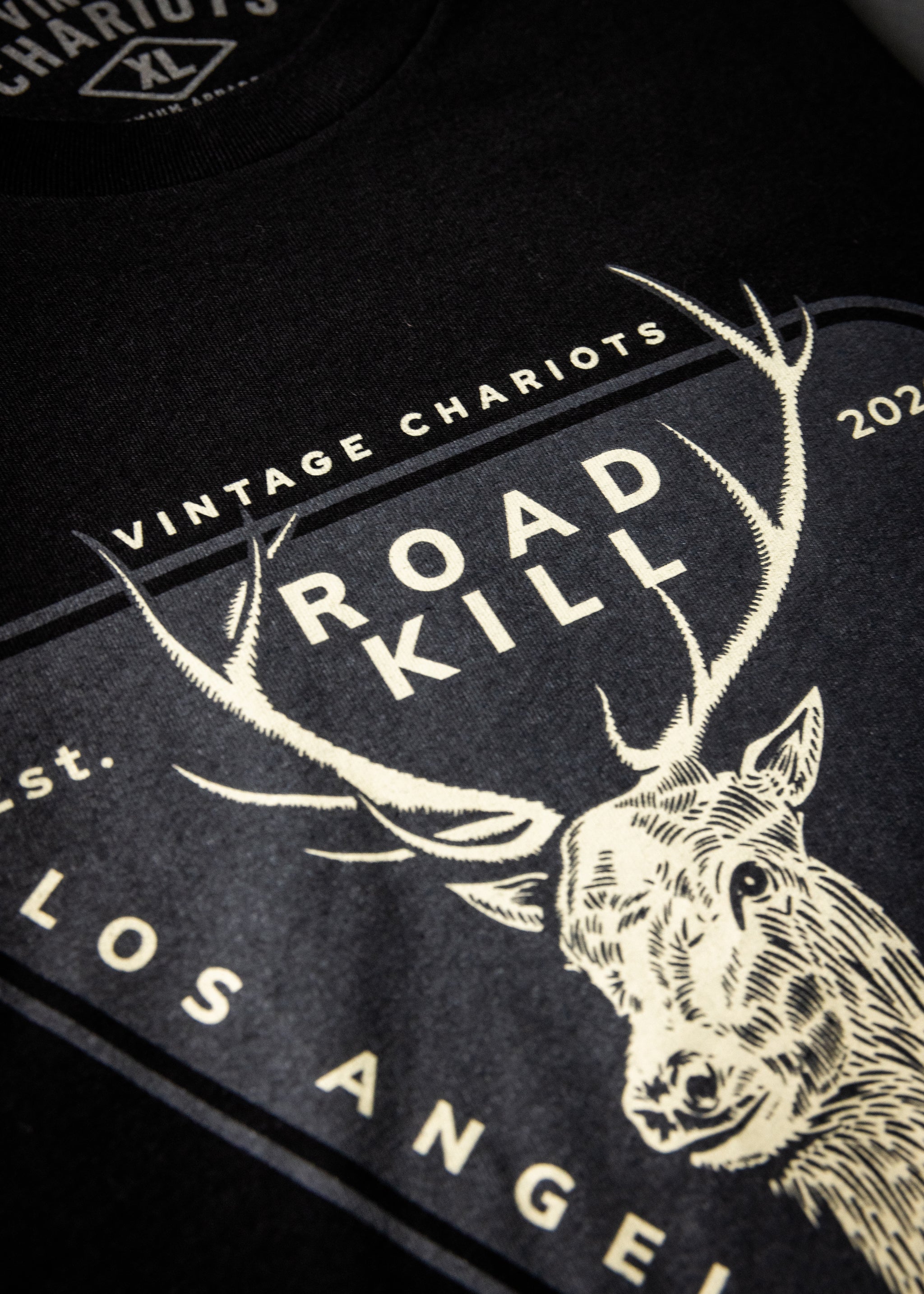 ROAD KILL TEE (Black)