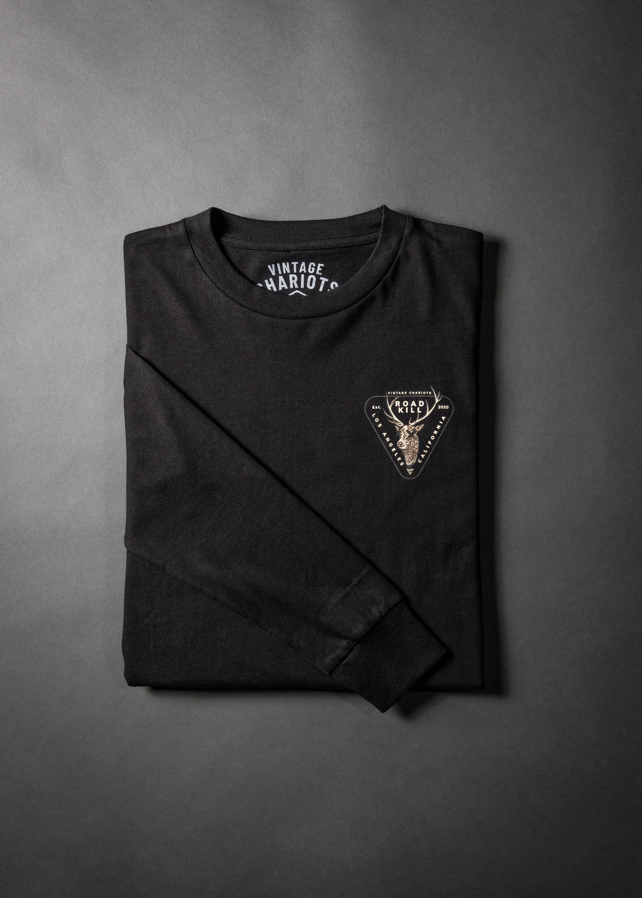ROAD KILL LONG SLEEVE TEE (Black)