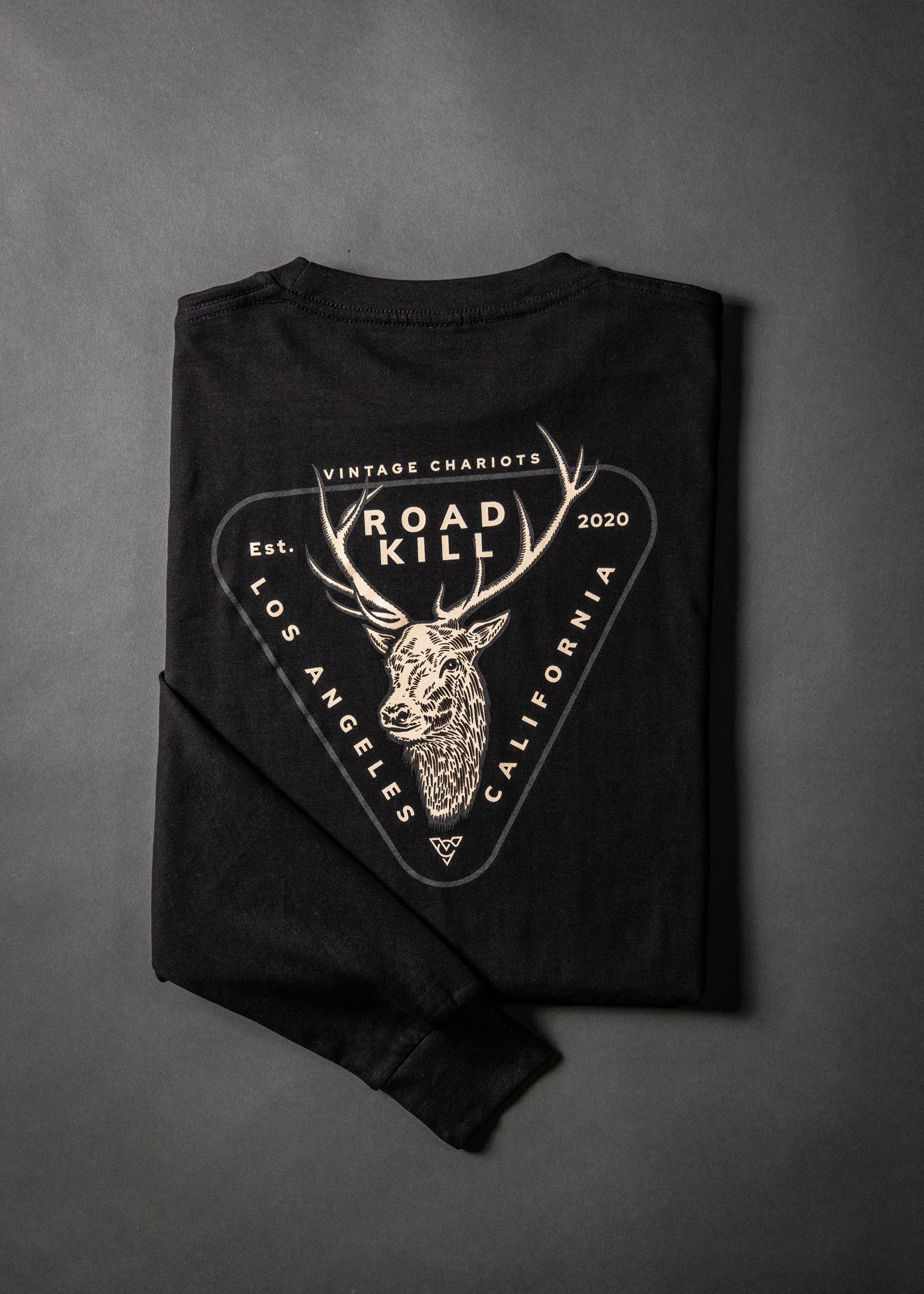 ROAD KILL LONG SLEEVE TEE (Black)