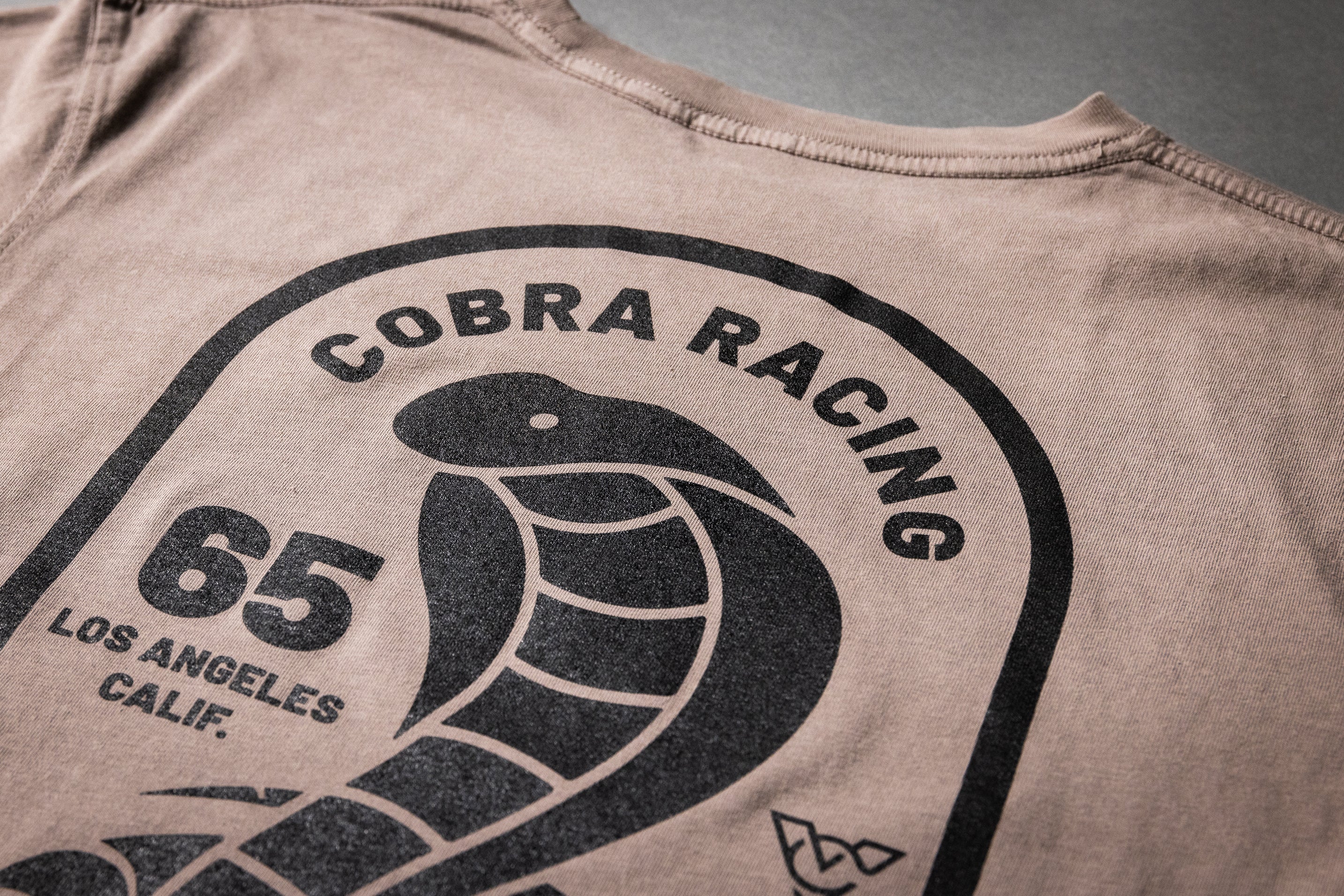 COBRA RACING LONG SLEEVE TEE (Cinder)