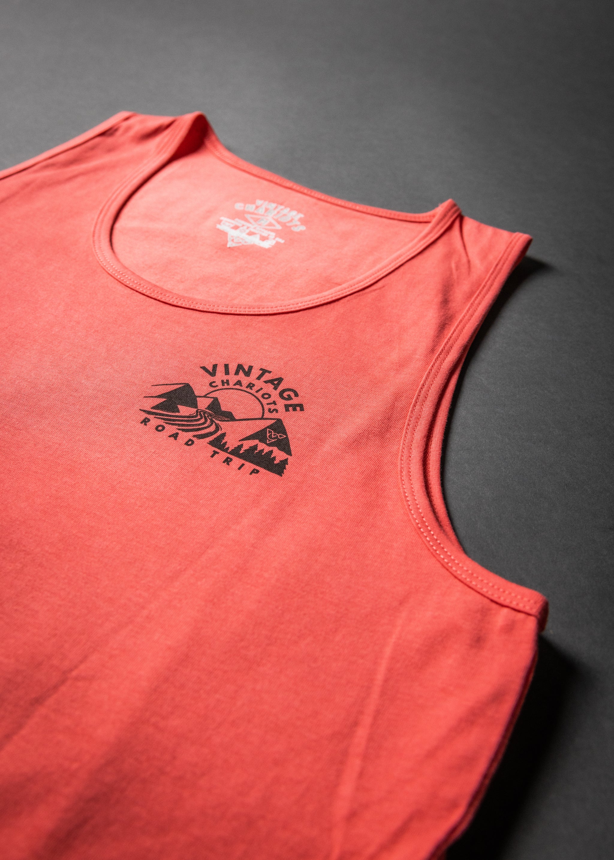 ROAD TRIP TANK TOP (Coral)