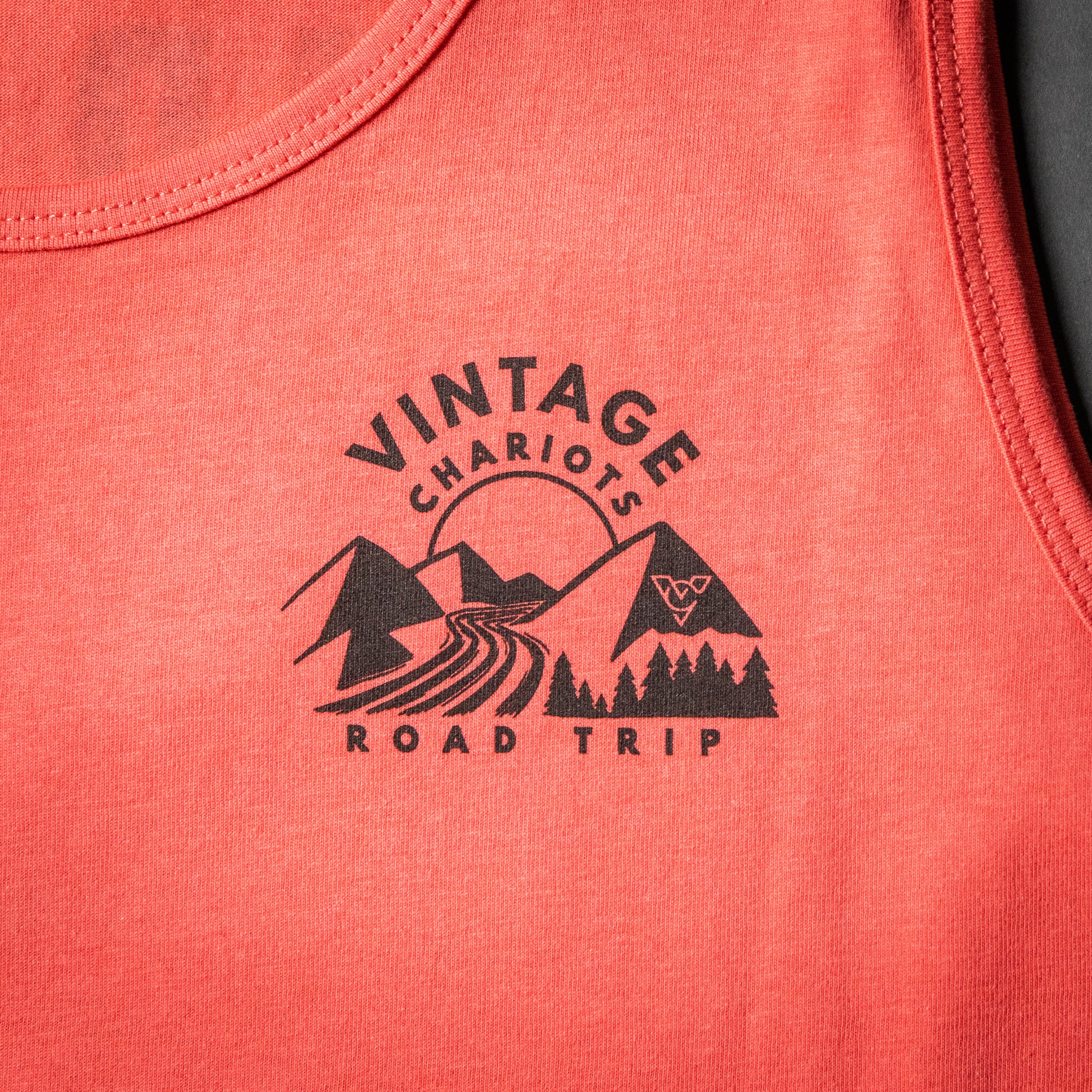 ROAD TRIP TANK TOP (Coral)