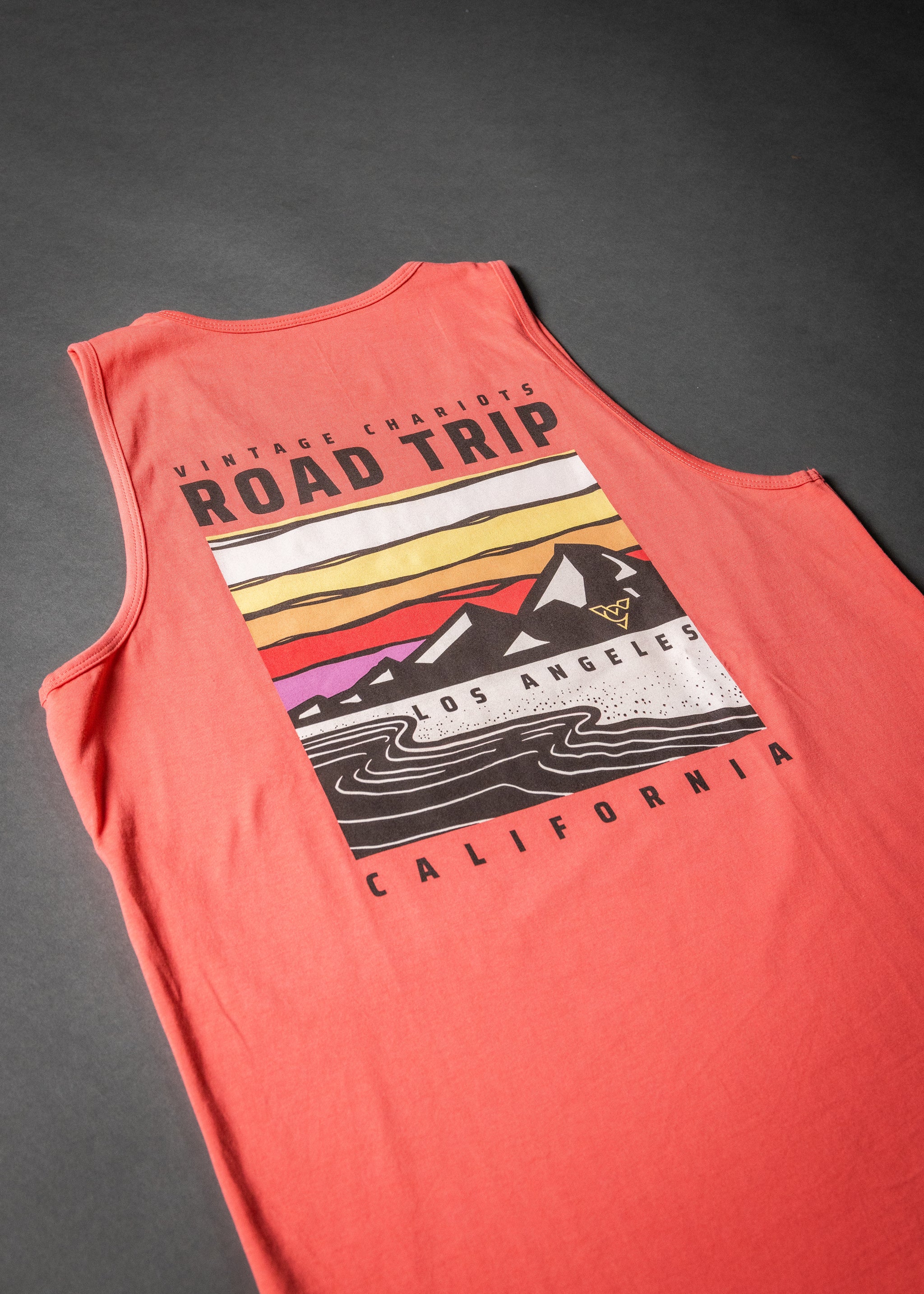 ROAD TRIP TANK TOP (Coral)