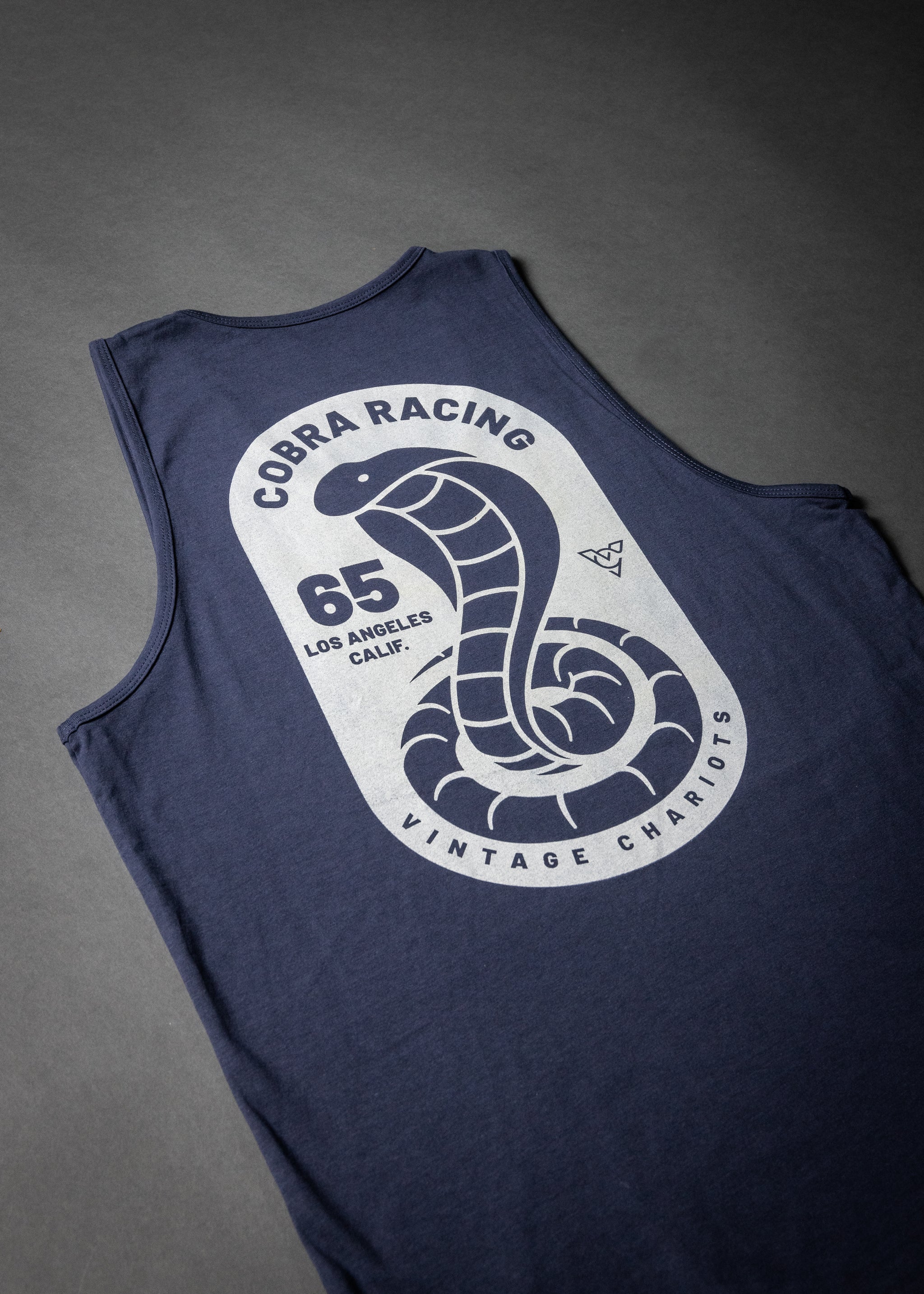 COBRA RACING TANK (Harbor Blue)