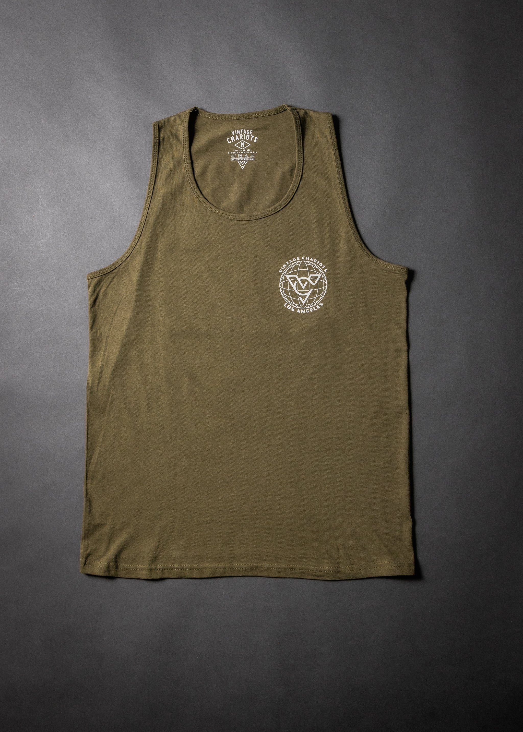 COBRA RACING TANK (Military Green)