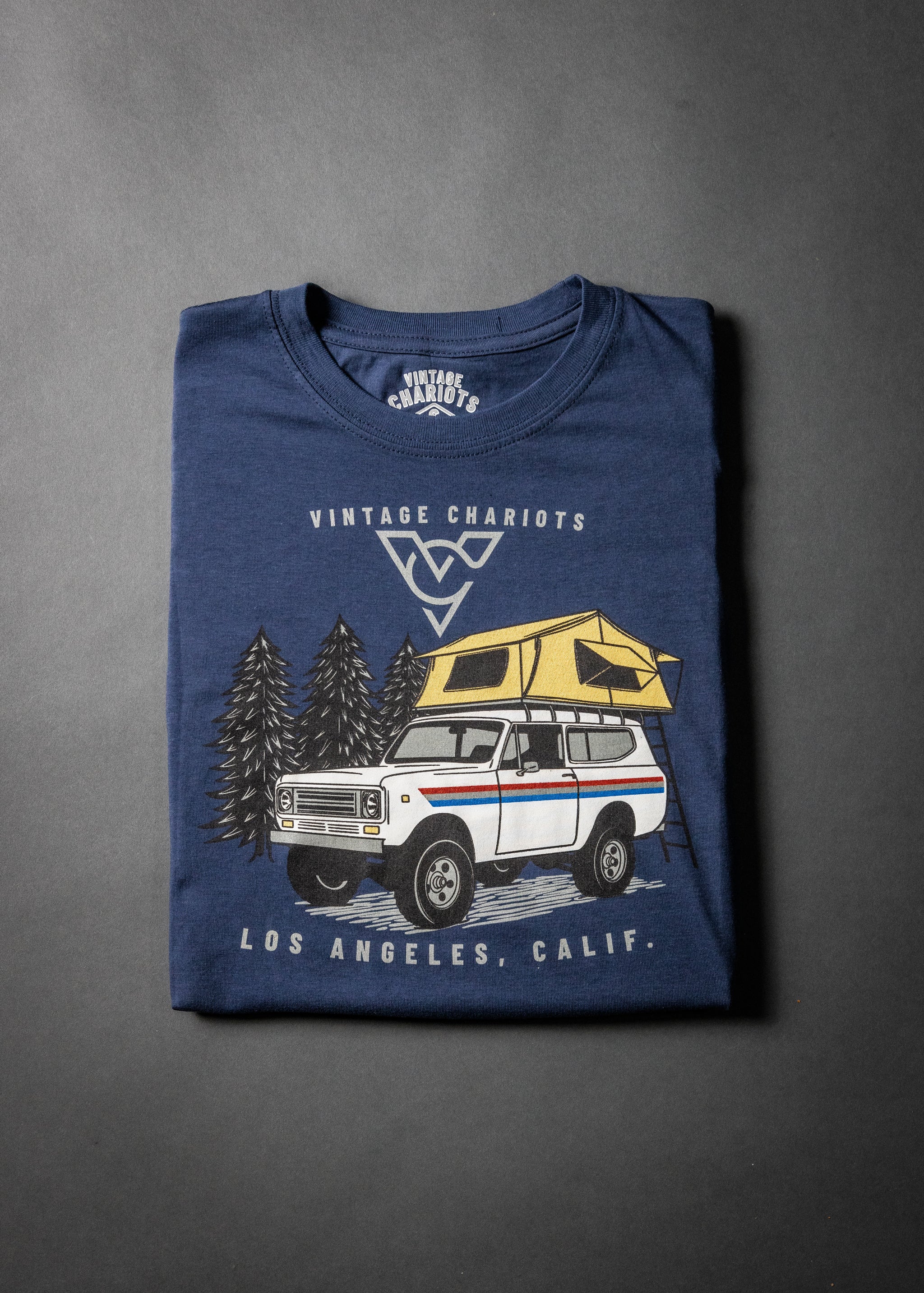 SCOUT CAMPER YOUTH TEE (Harbor Blue)