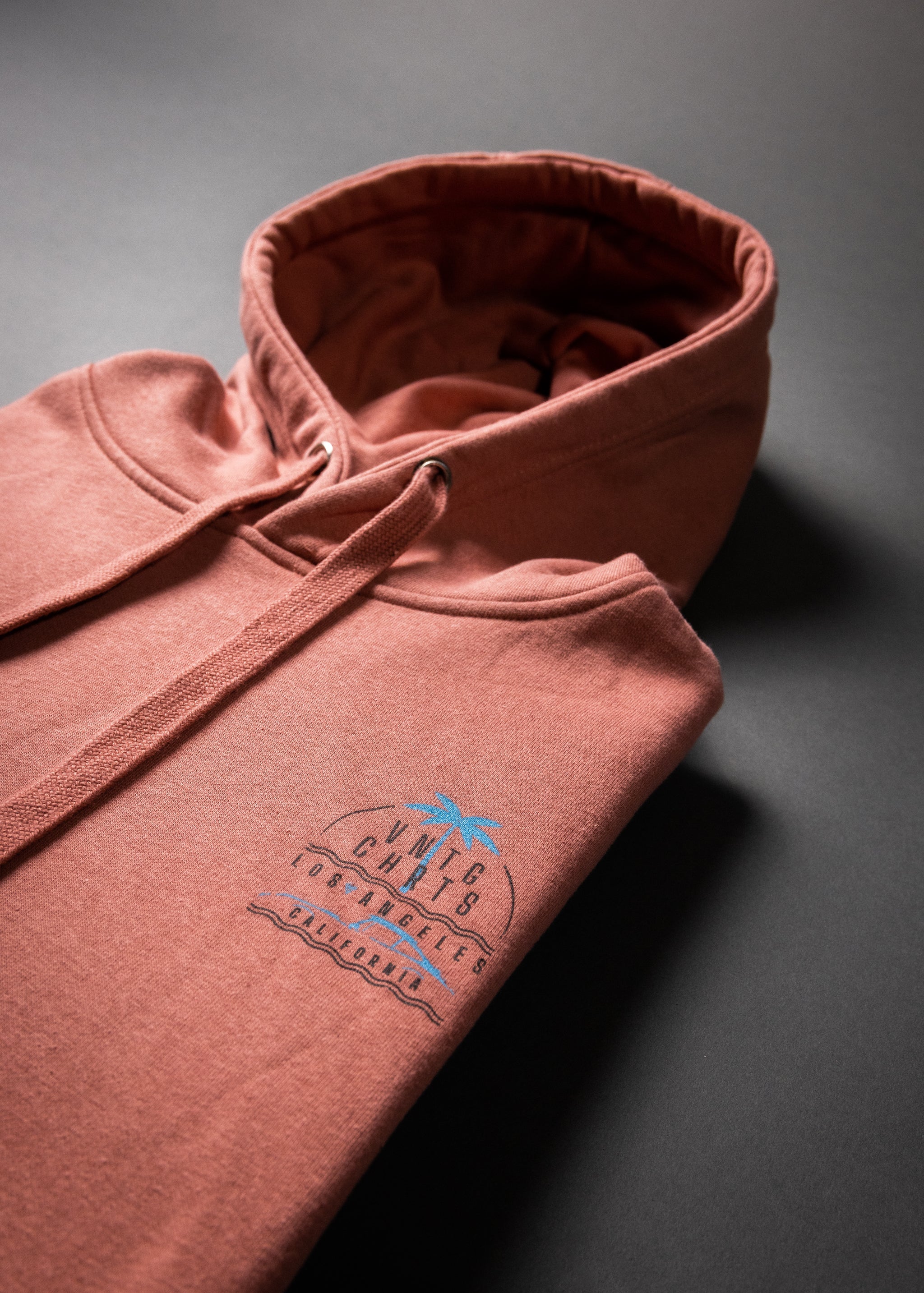 VC PALMS UNISEX PREMIUM PULLOVER HOODIE (Dusty Rose)