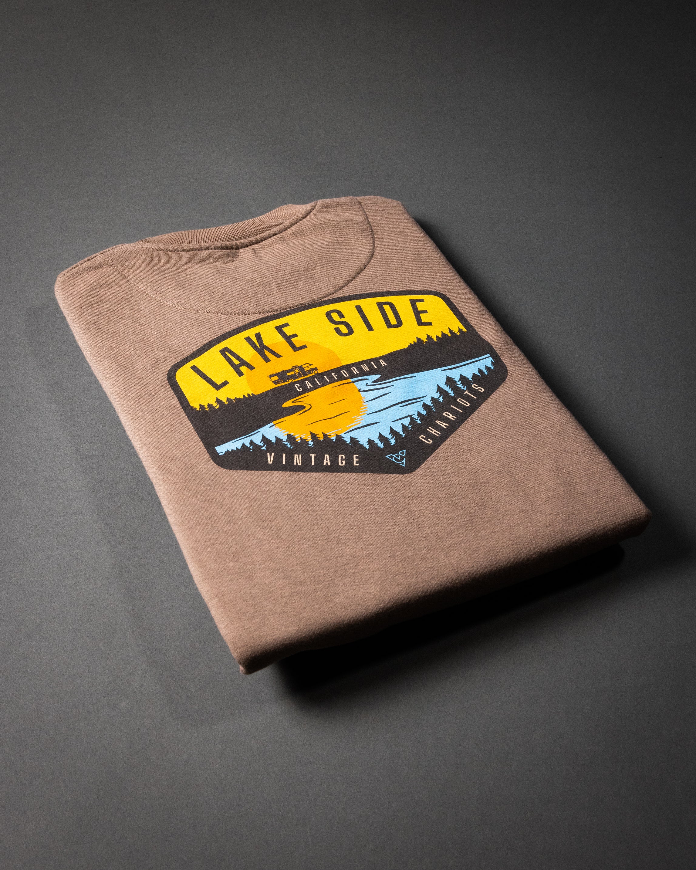 LAKESIDE UNISEX PREMIUM CREW NECK SWEATSHIRT (Latte)