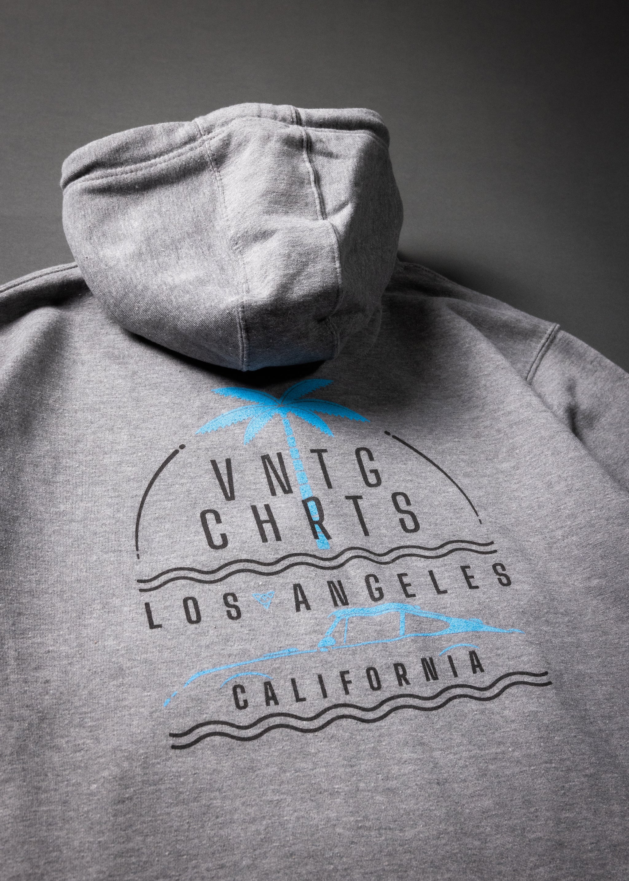 VC PALMS UNISEX PREMIUM PULLOVER HOODIE (Carbon Grey)