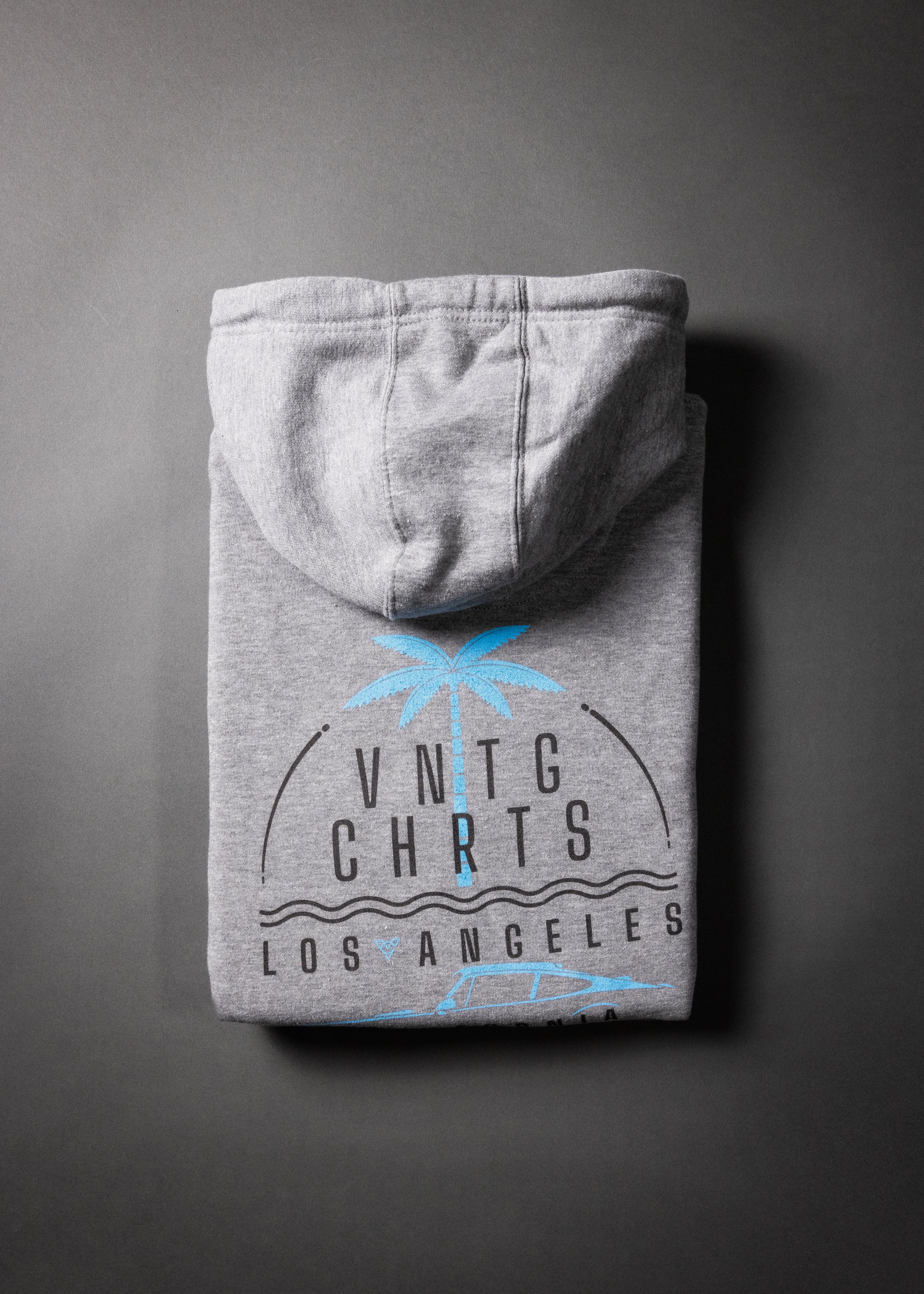 VC PALMS UNISEX PREMIUM PULLOVER HOODIE (Carbon Grey)