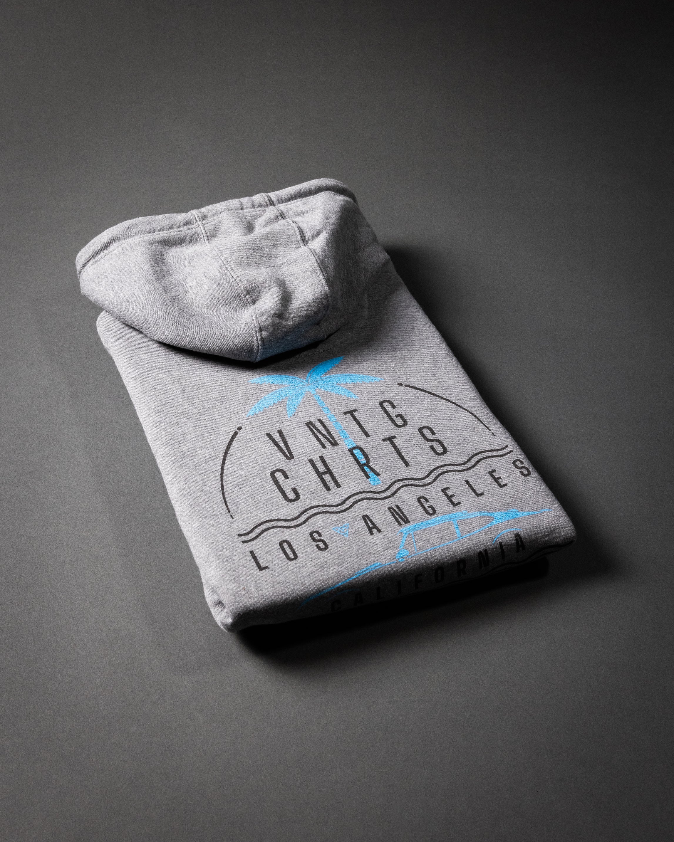 VC PALMS UNISEX PREMIUM PULLOVER HOODIE (Carbon Grey)