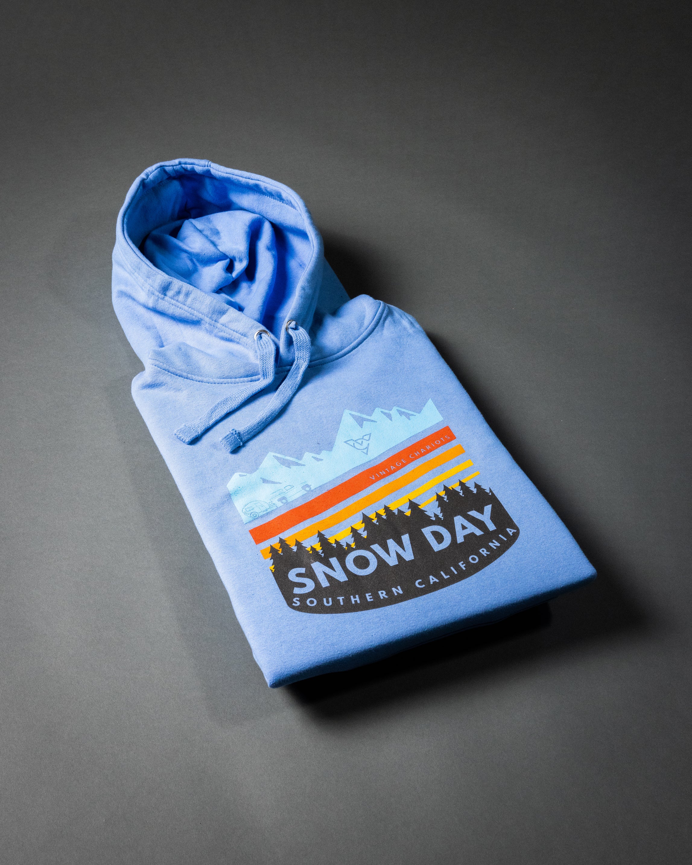 SNOW DAY UNISEX PREMIUM PULLOVER HOODIE (Carolina Blue)