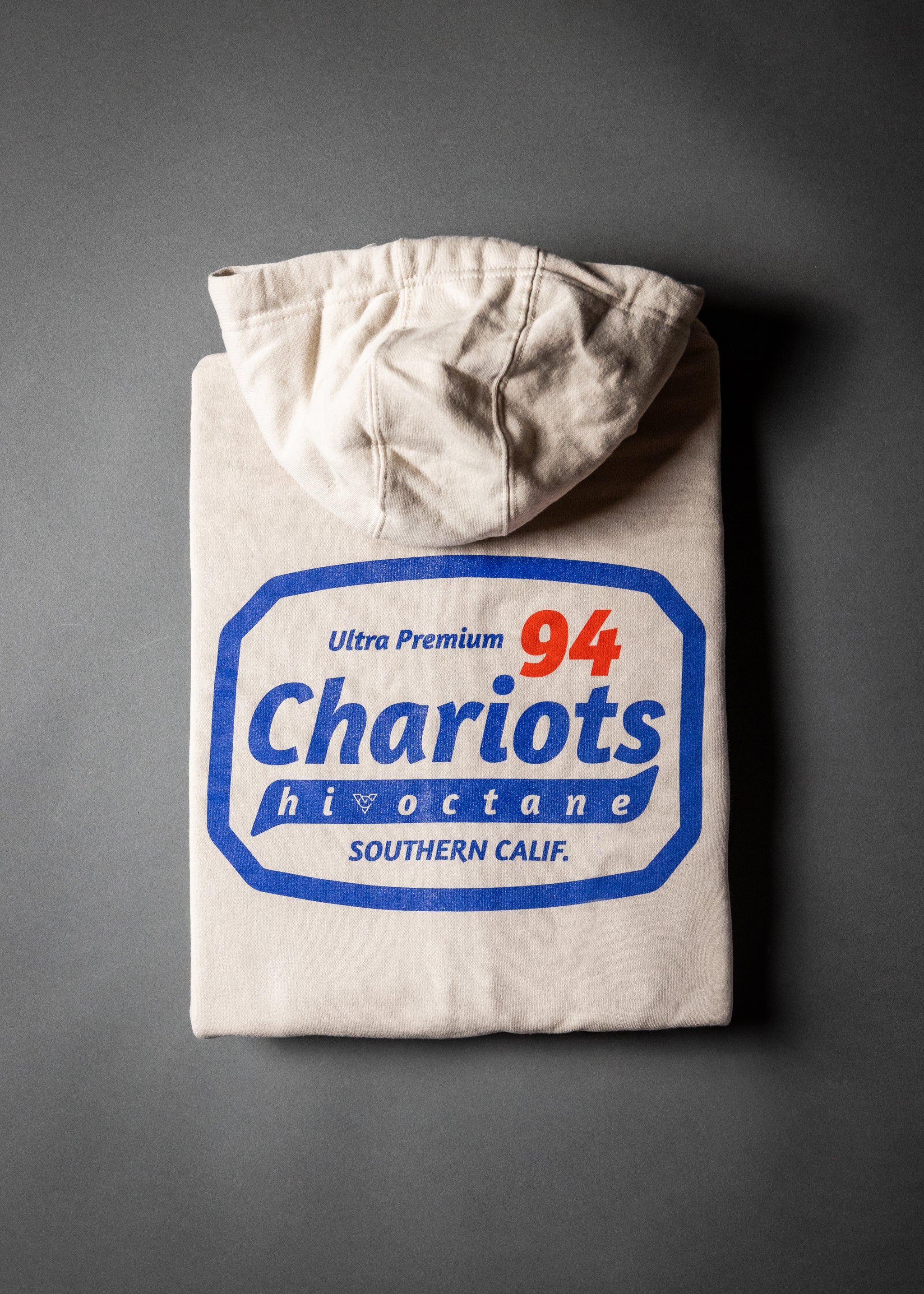 HI OCTANE 94 PREMIUM FULL-ZIP HOODIE (Bone)