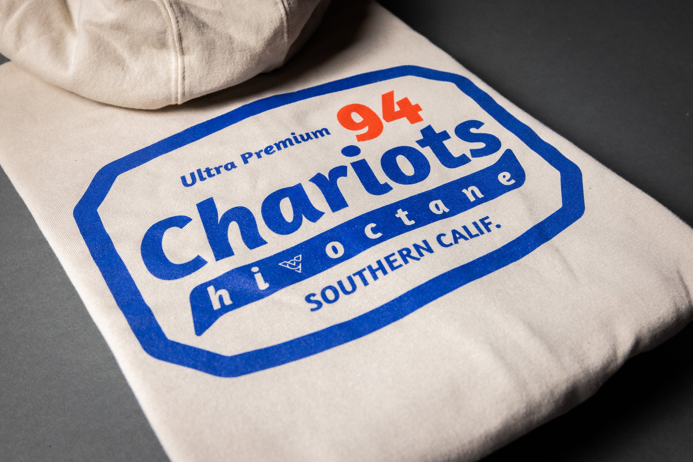 HI OCTANE 94 PREMIUM FULL-ZIP HOODIE (Bone)