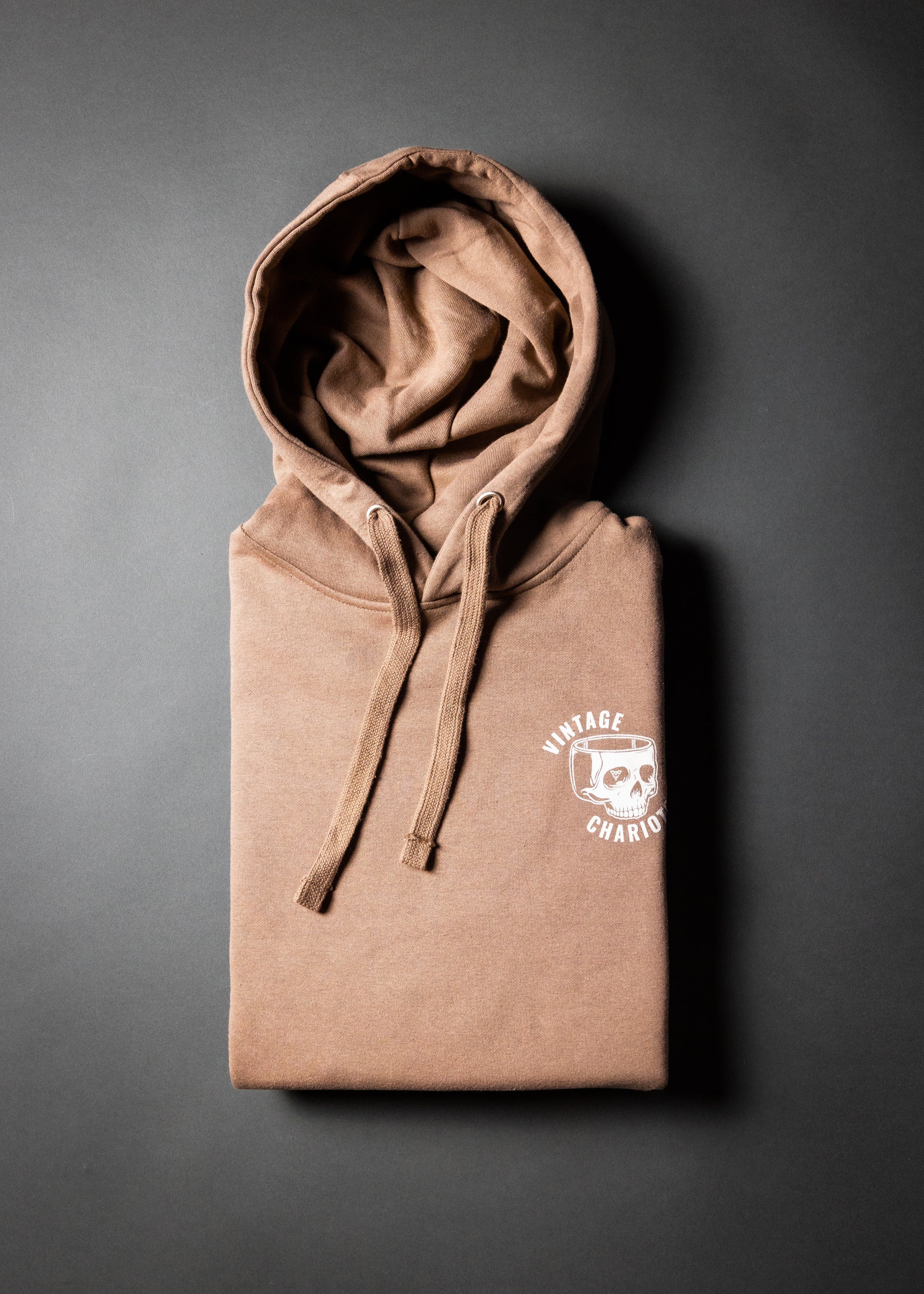 BLOWN HEAD GASKET UNISEX PREMIUM PULLOVER HOODIE (Latte)