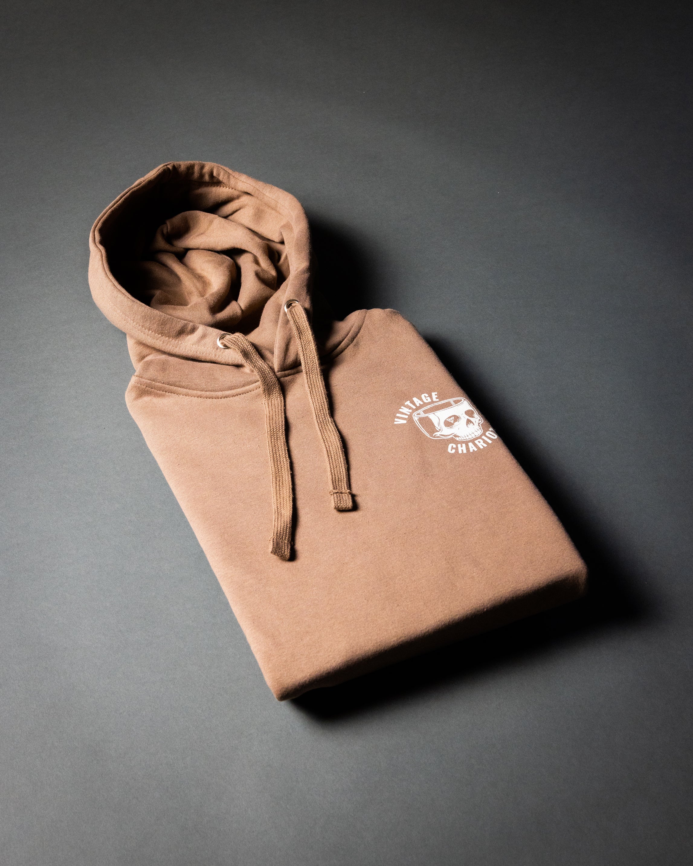 BLOWN HEAD GASKET UNISEX PREMIUM PULLOVER HOODIE (Latte)