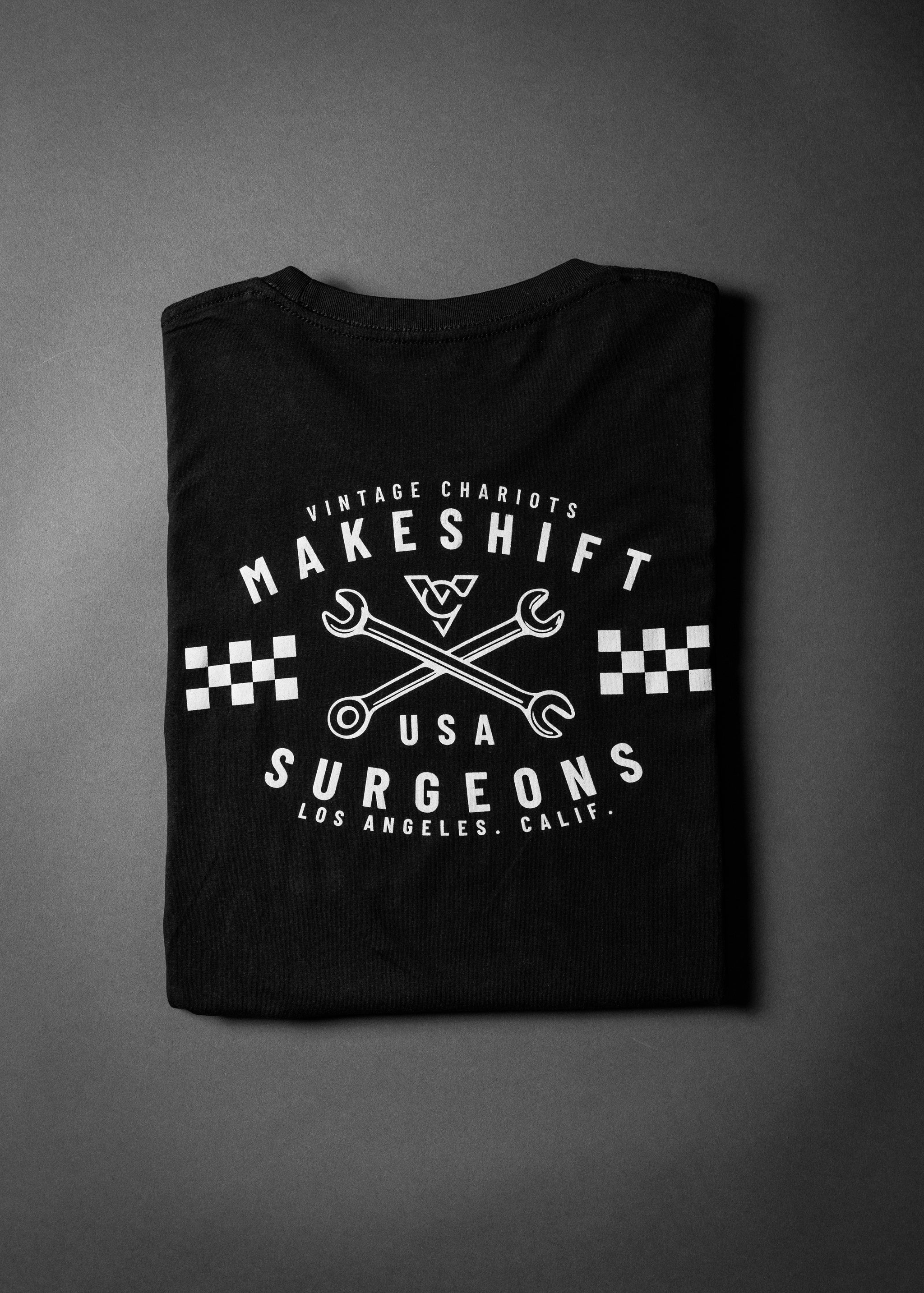 MAKESHIFT SURGEONS TEE (Black)