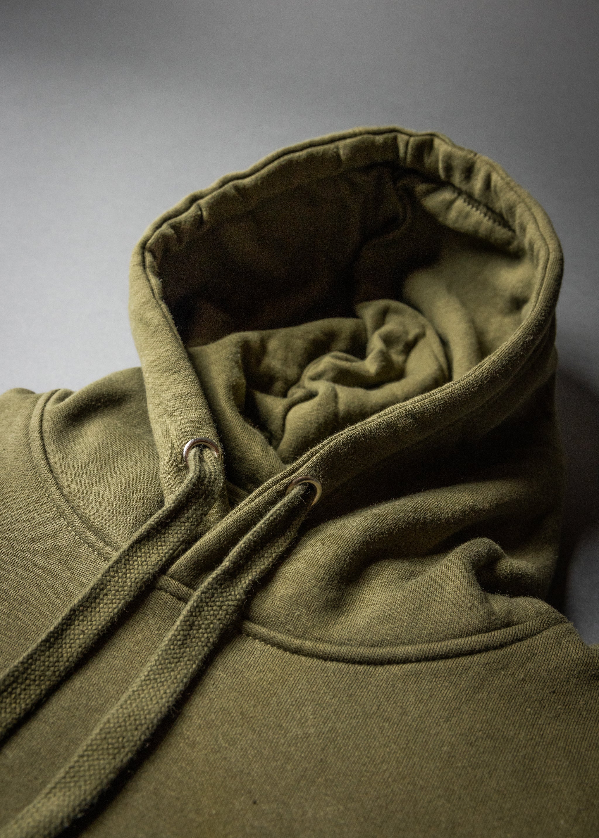BLOWN HEAD GASKET UNISEX PREMIUM PULLOVER HOODIE (Military Green)