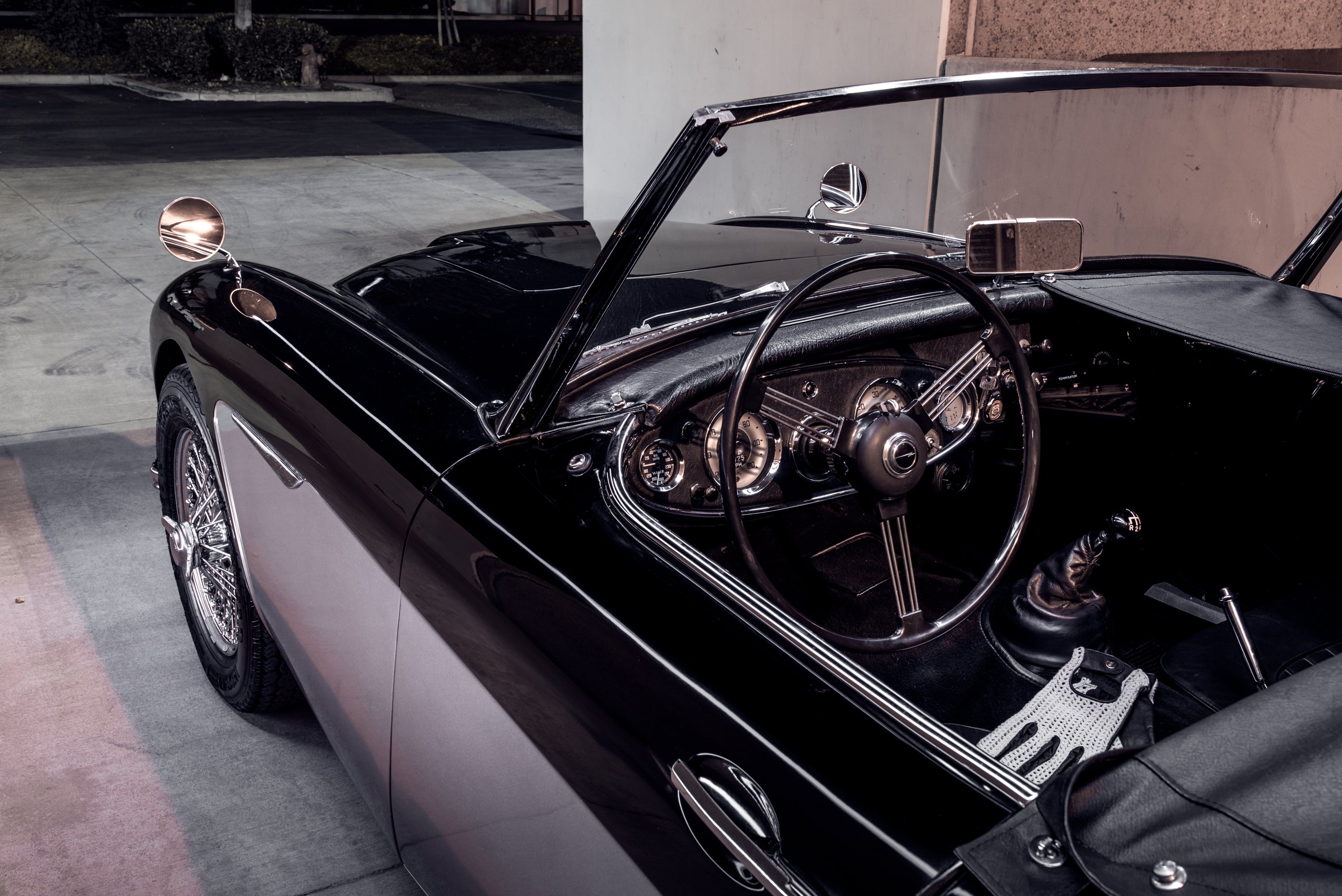 1962 Austin Healey 3000 Interior View FINE ART PRINT