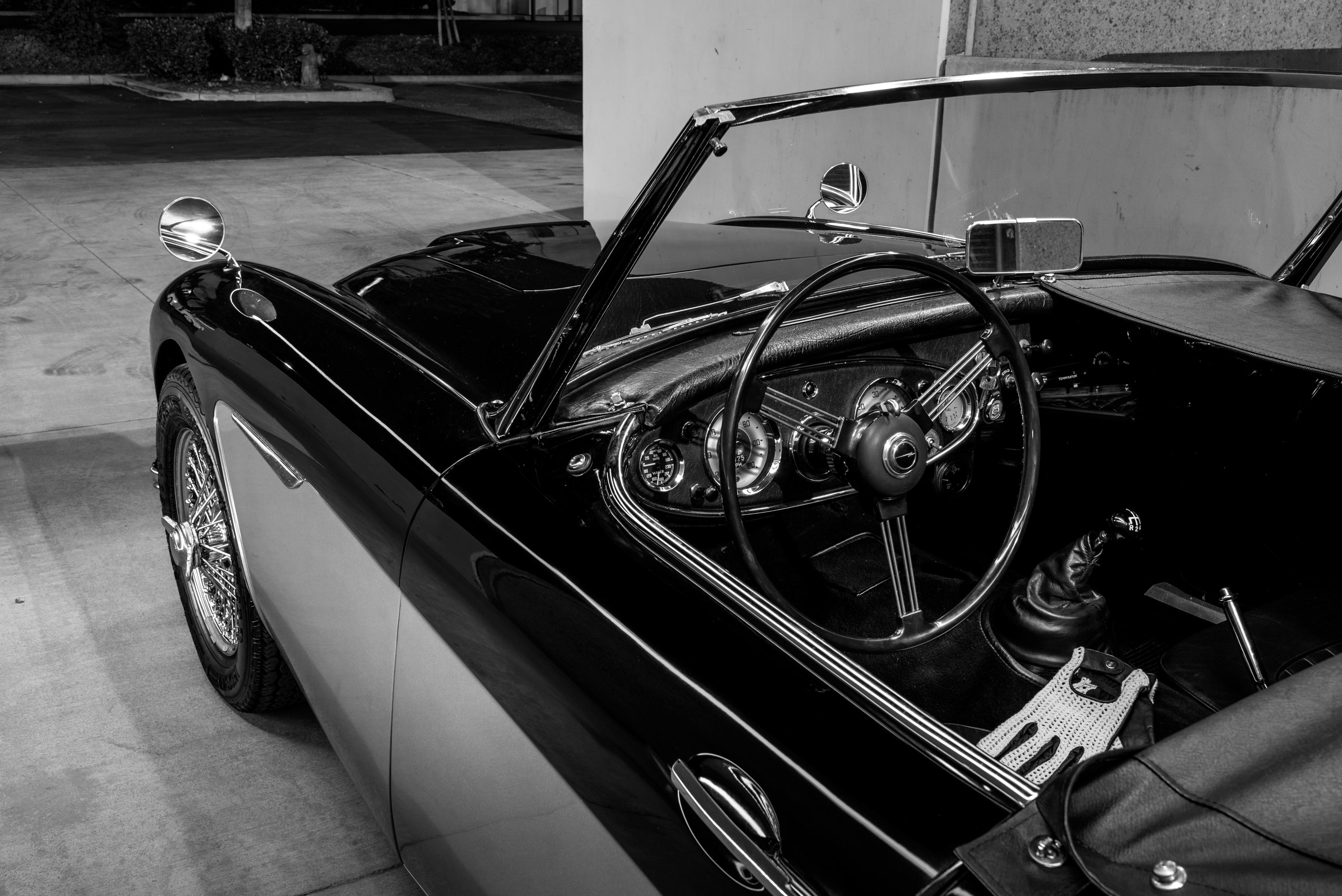 1962 Austin Healey 3000 Interior View FINE ART PRINT