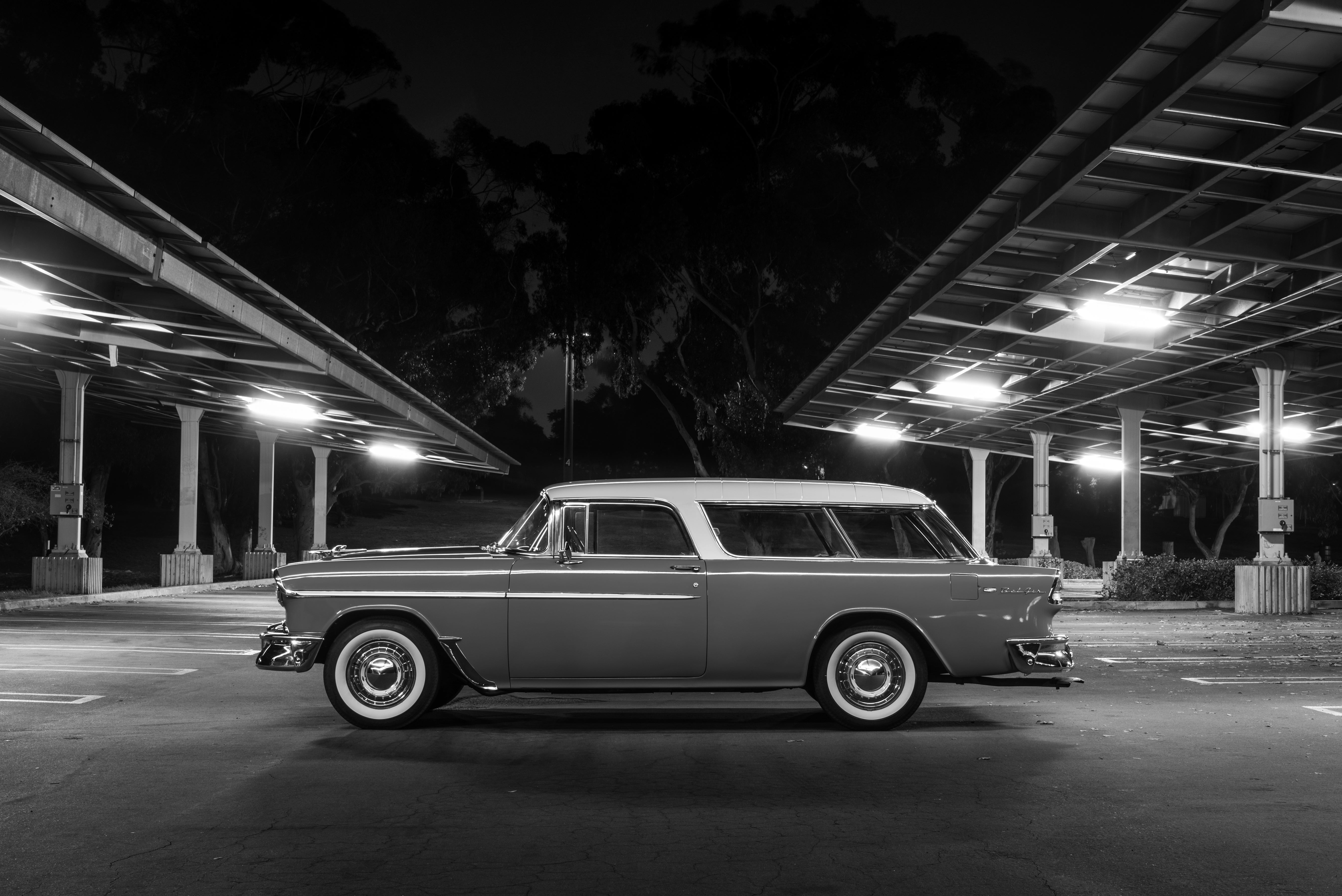 1955 Chevrolet Nomad Side Profile FINE ART PRINT