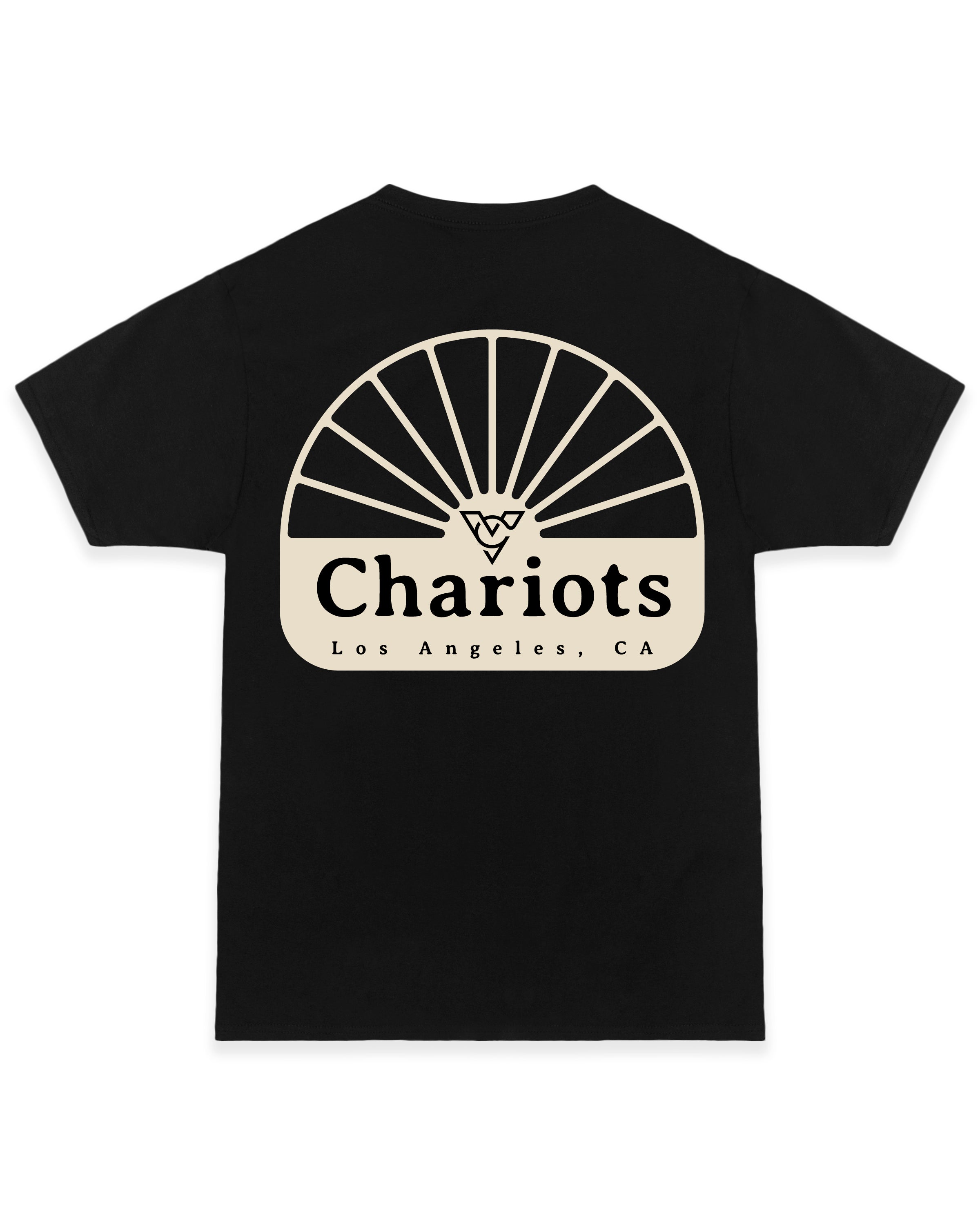 CHARIOT WHEEL POCKET TEE (Black)